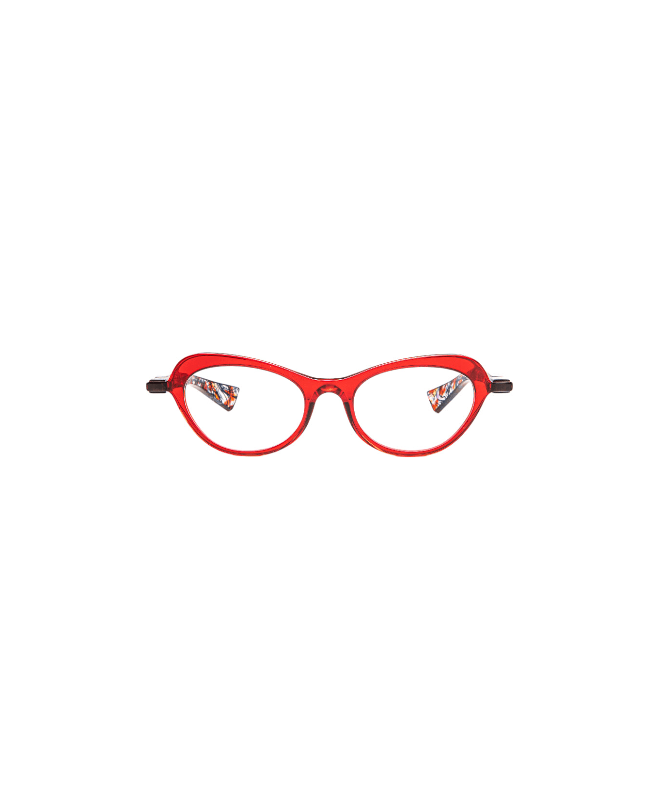 Piero Massaro Pm483 - Red Glasses アイウェア
