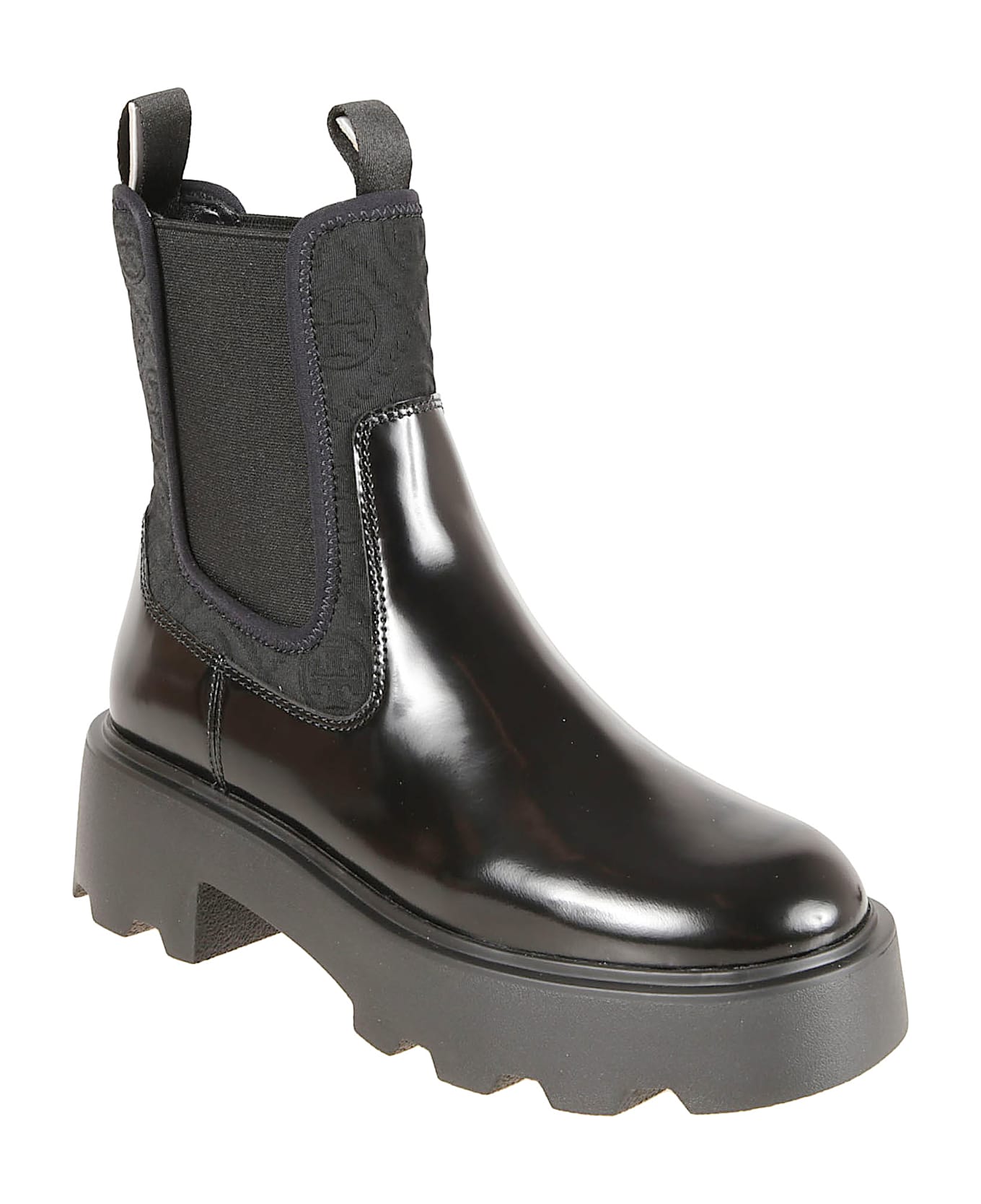 Tory Burch Leather Chelsea Boots - Perfect black