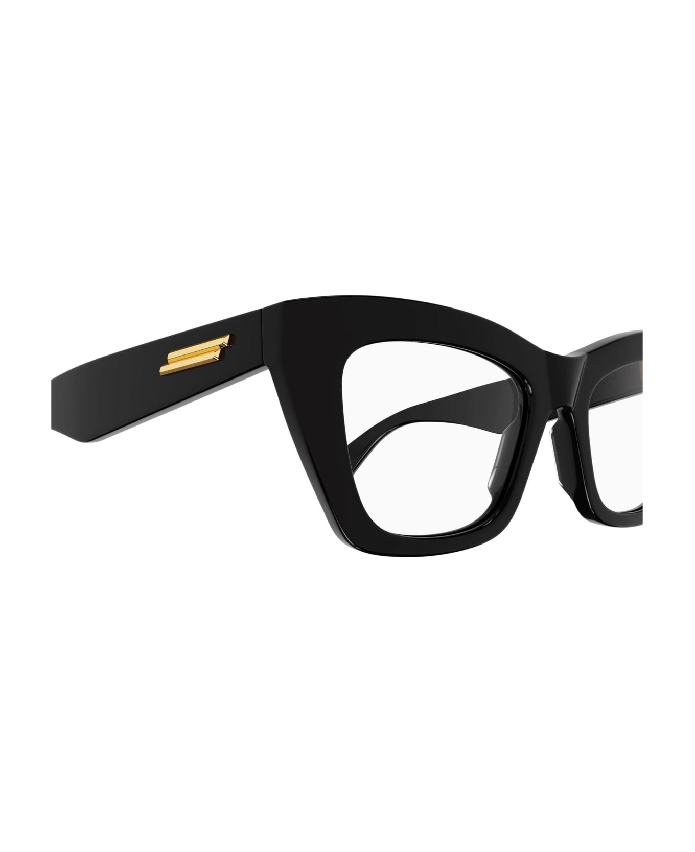 Bottega Veneta Eyewear Bv1215o-001 - Black Glasses - Black