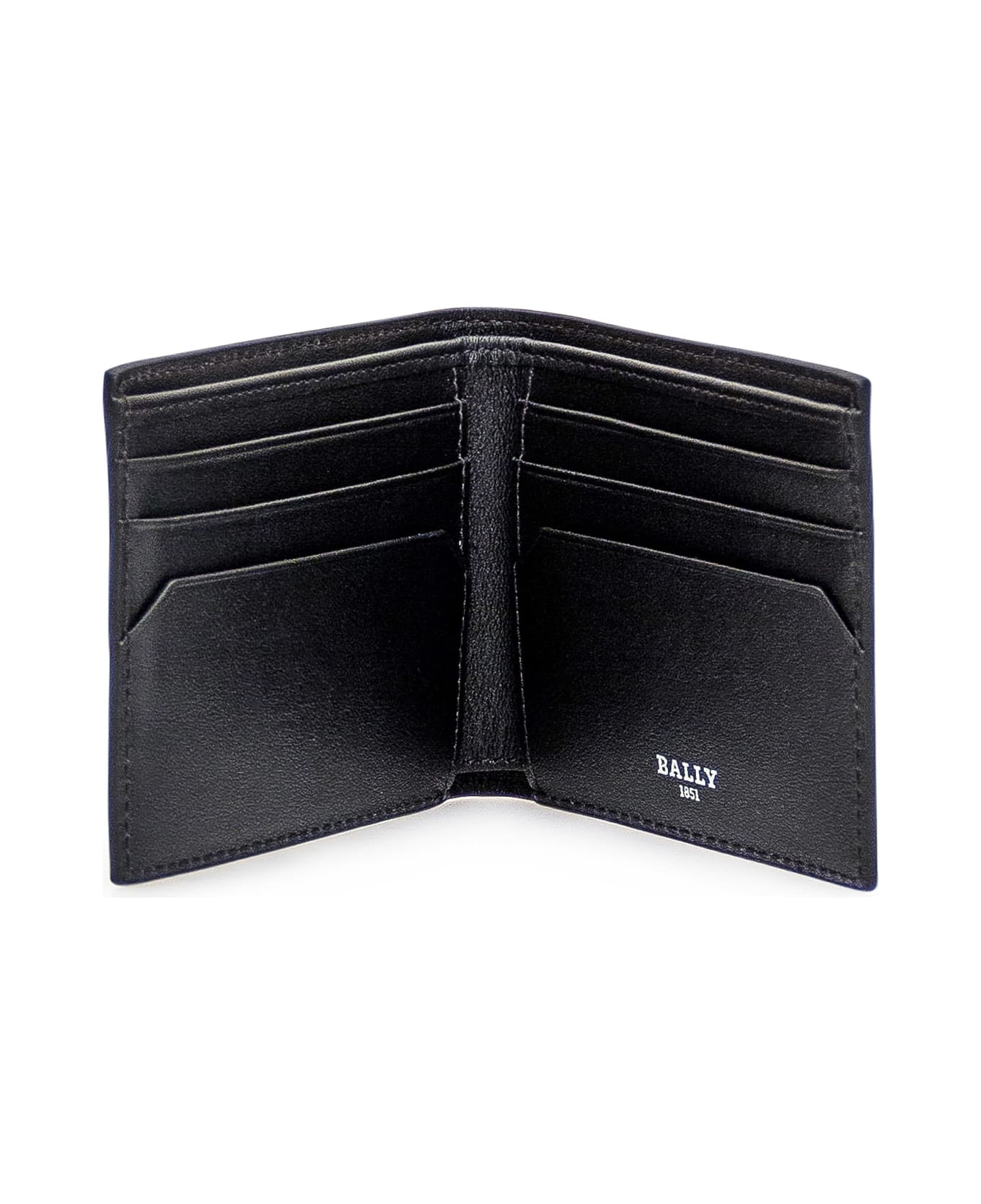 Bally Leather Wallet - BLACK