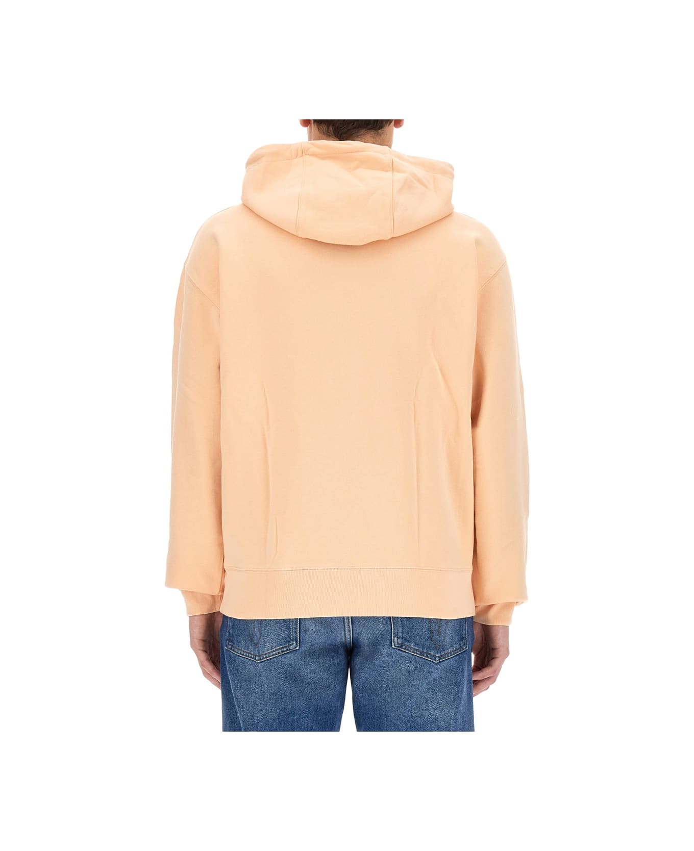 Maison Kitsuné Sweatshirt With Fox Patch - PINK