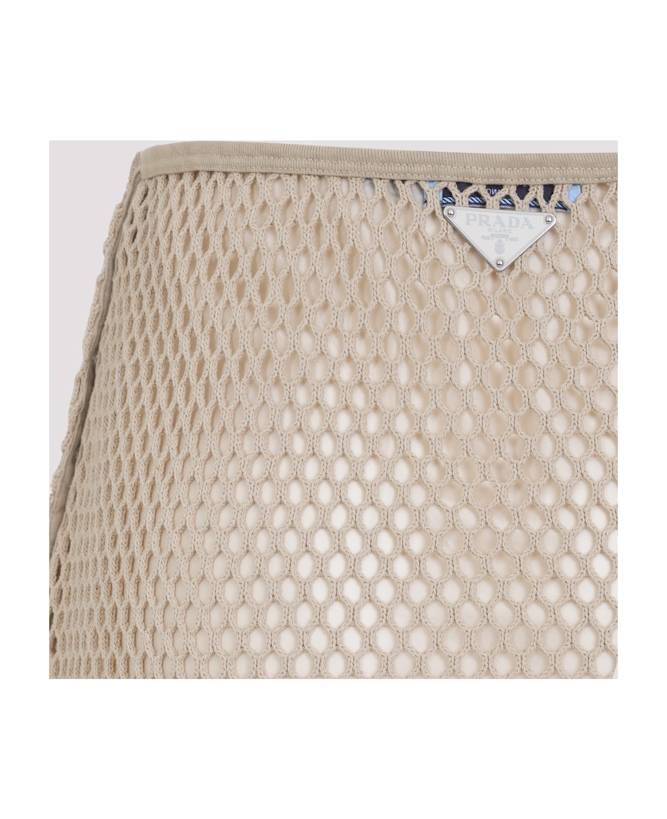 Prada Cotton Midi Skirt - Corda