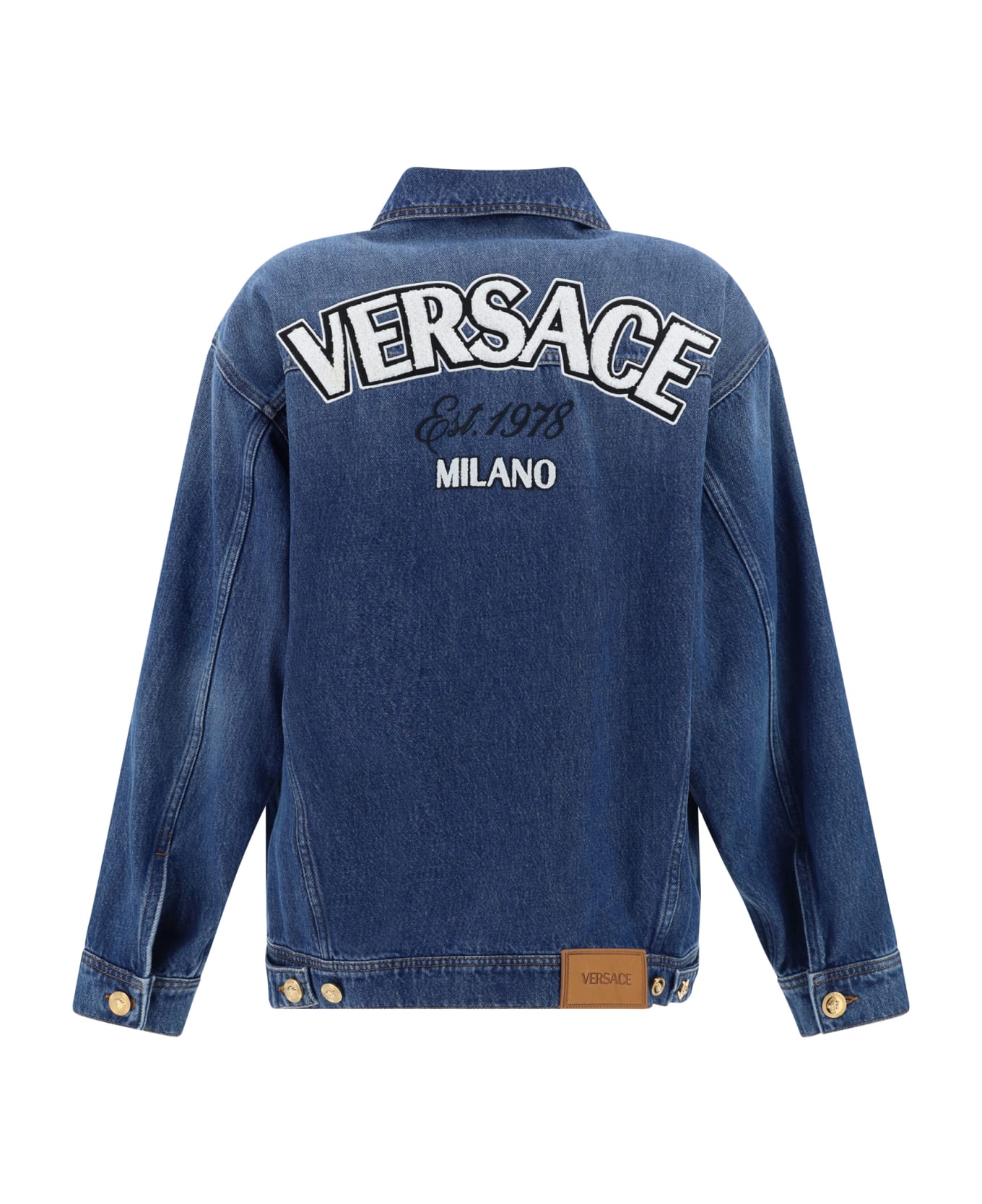Versace Denim Jacket - Medium Blue