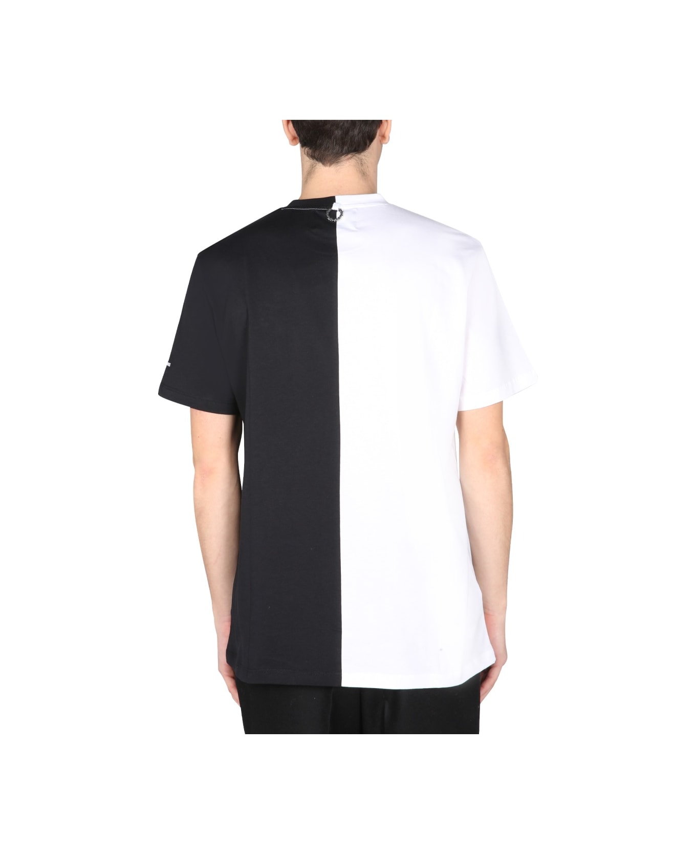 Fred Perry by Raf Simons Split T-shirt - BLACK シャツ