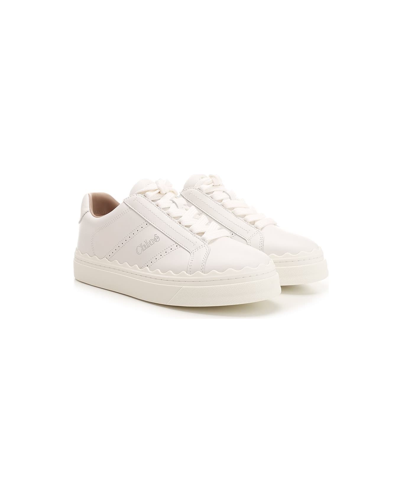 Chloé 'lauren' Sneakers - Bianco