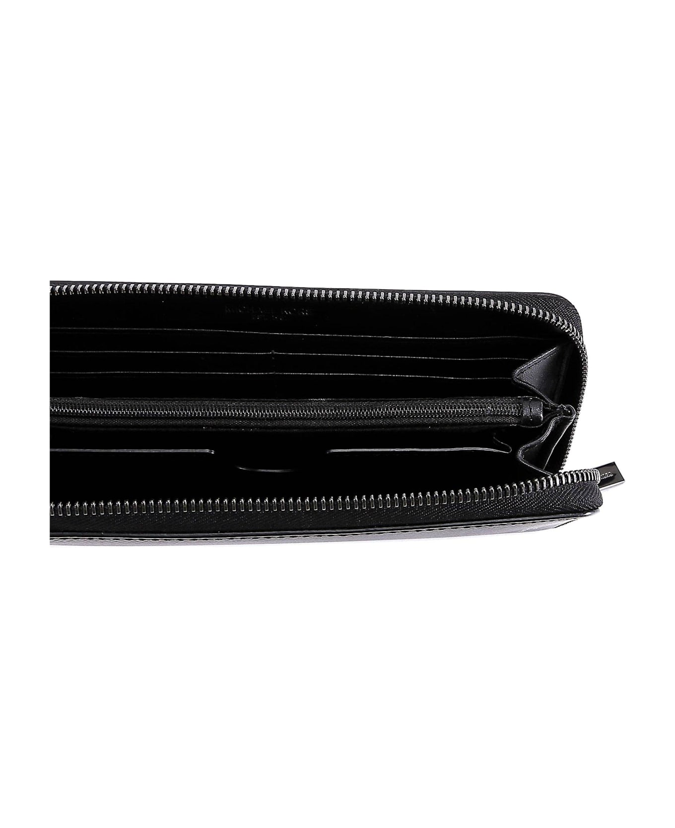 Michael Kors Harrison Zip Around Wallet - Black