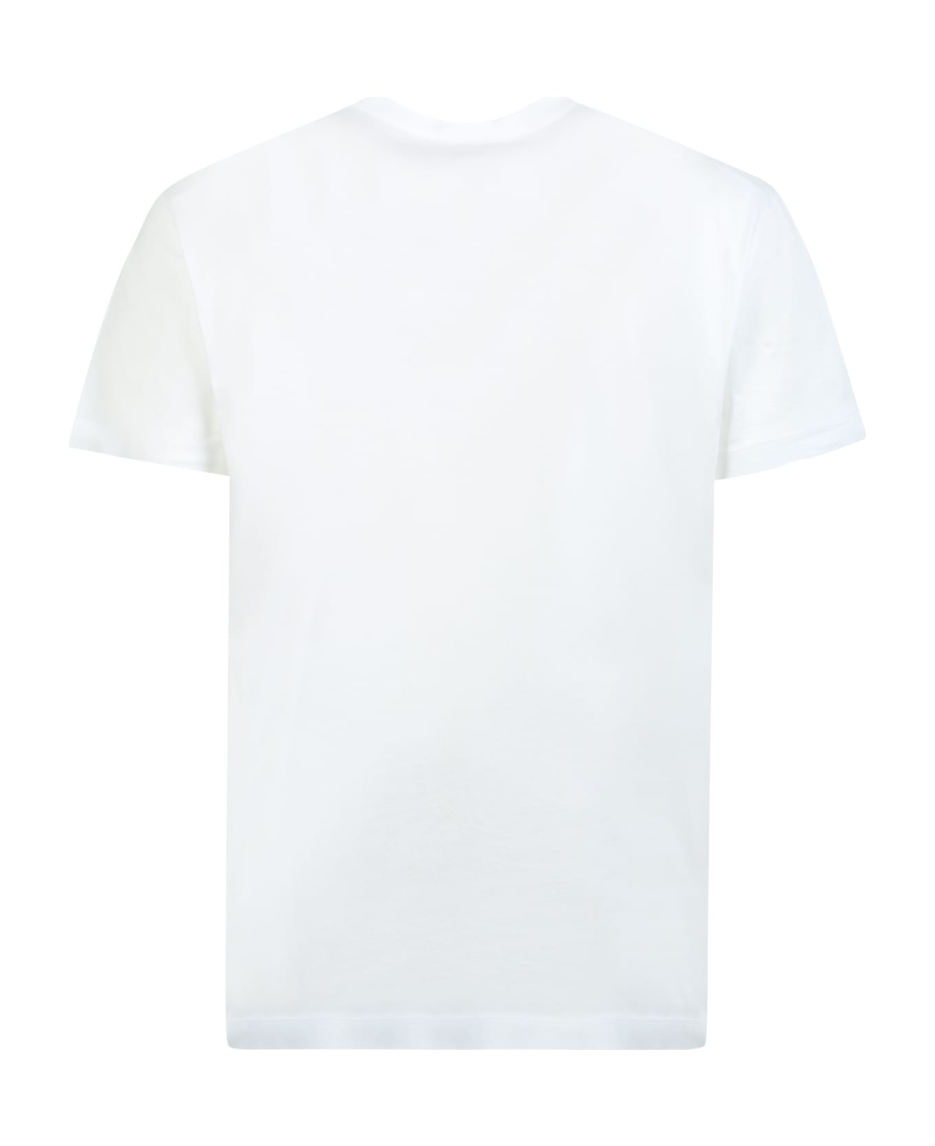 Dsquared2 Globetrotter Print T-shirt - White シャツ