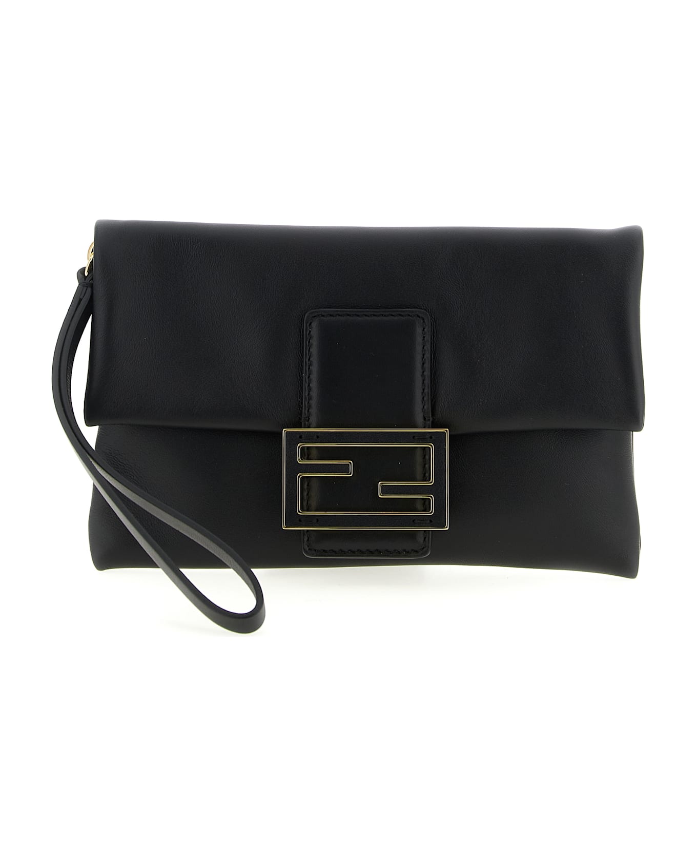 Fendi 'mamma Baguette' Pouch - Black  