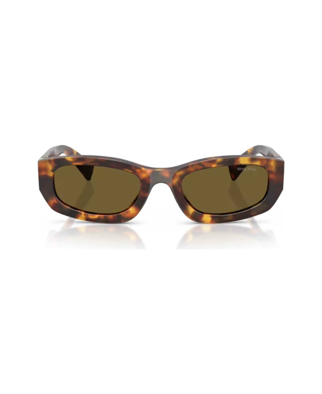 Miu Miu 0mu B04s Miu Glimpse 14l09z Havana Miele Sunglasses - Havana