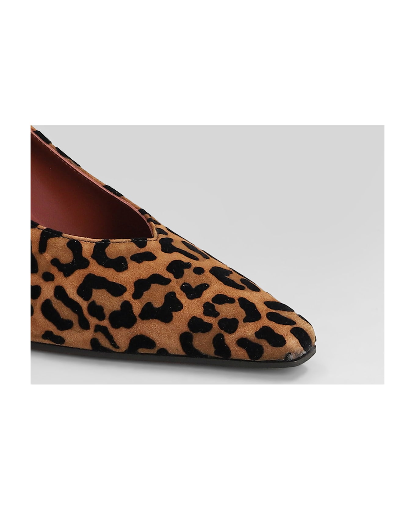 Roberto Festa Wara Pumps In Animalier Suede - Animalier