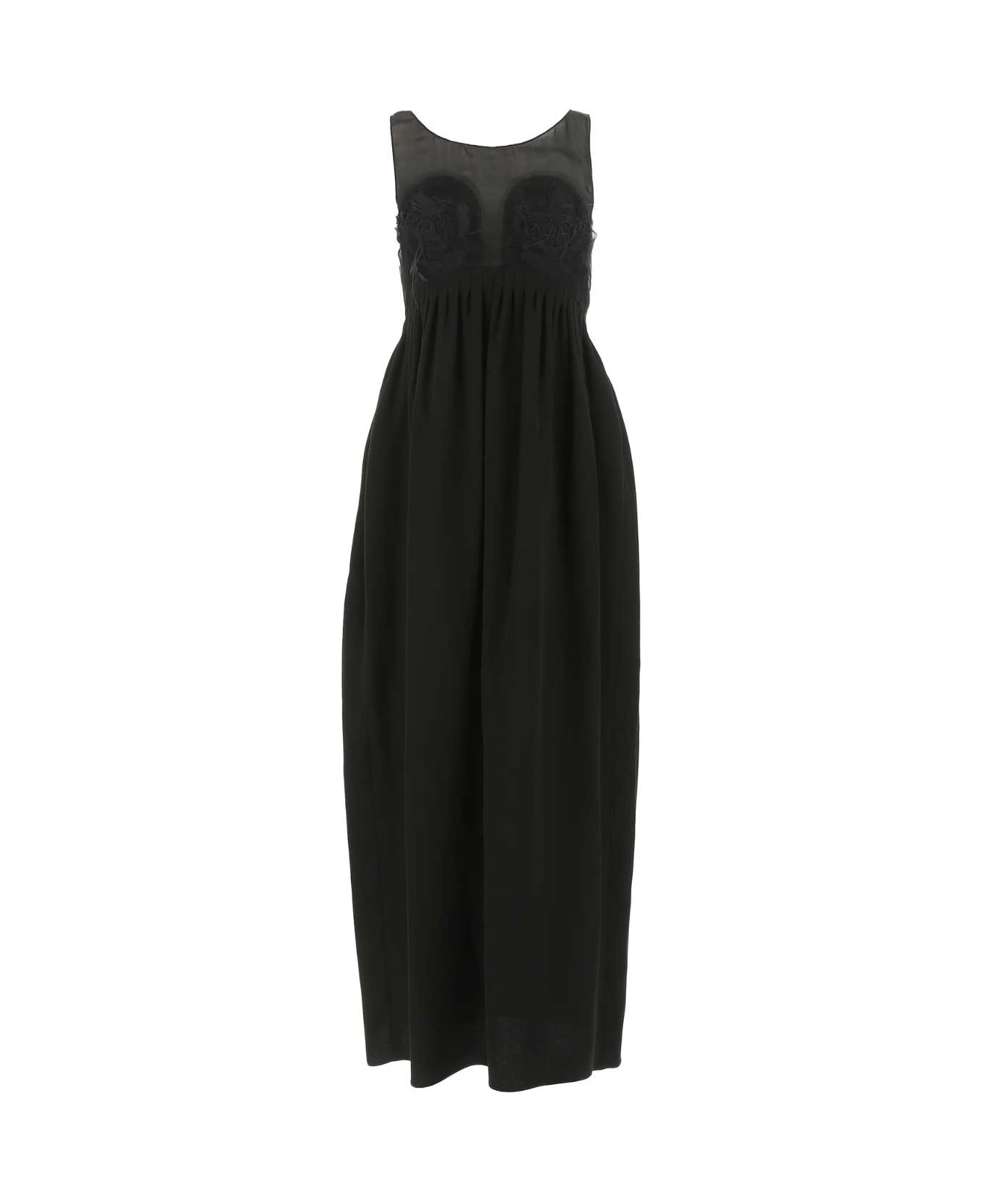 Maison Margiela Black Crepe Dress - 900 ワンピース＆ドレス