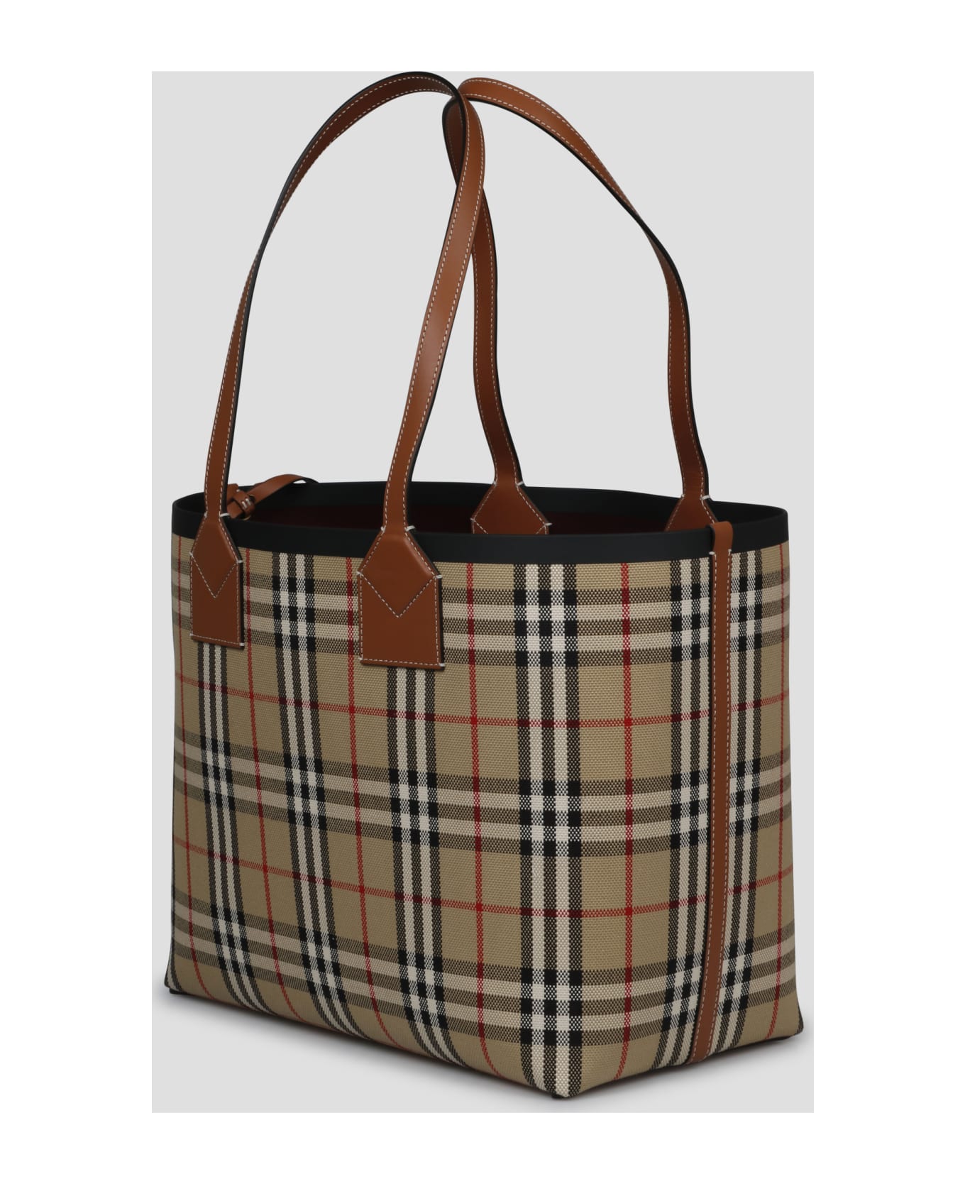 Burberry 'london' Midi Handbag - Brown