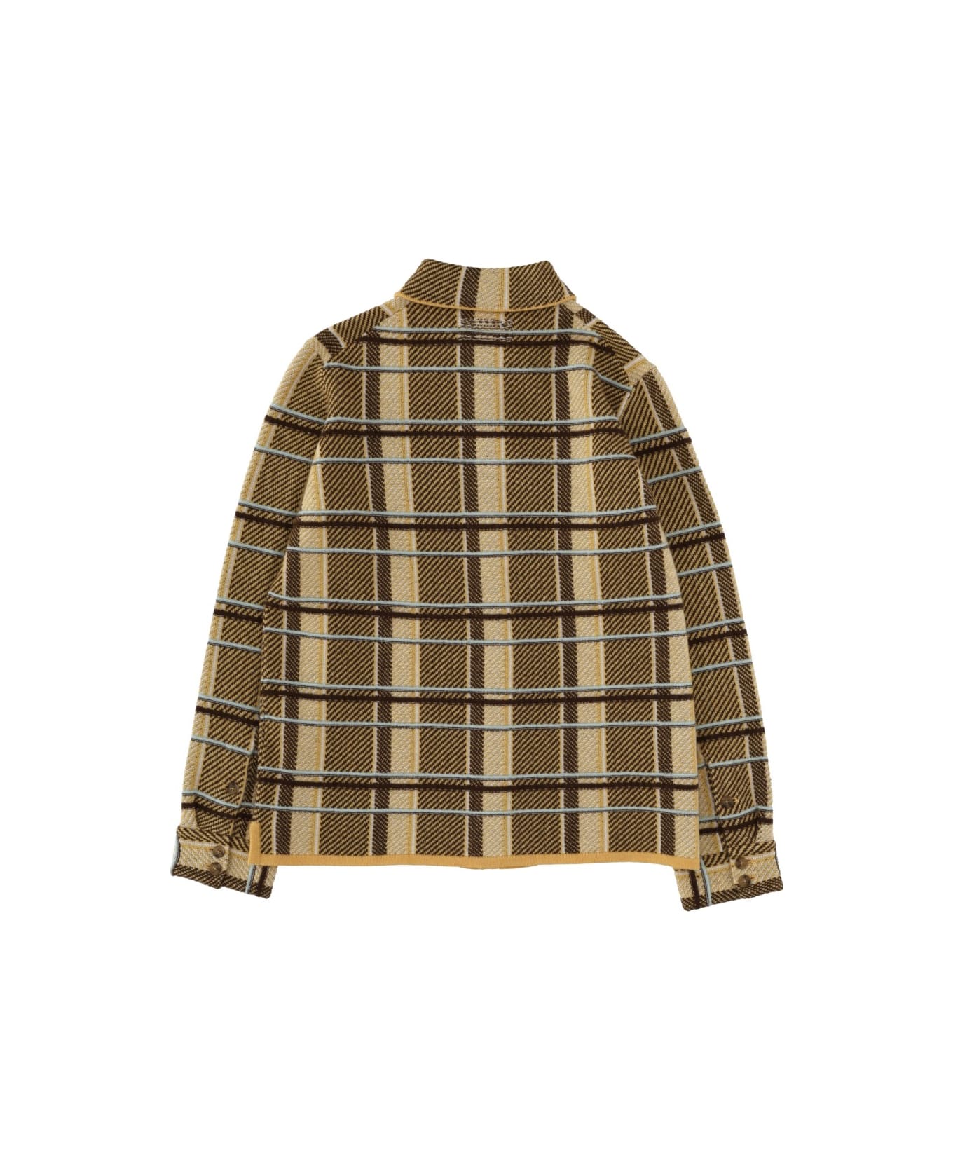 Guest in Residence "plaid Work" Shirt - BEIGE