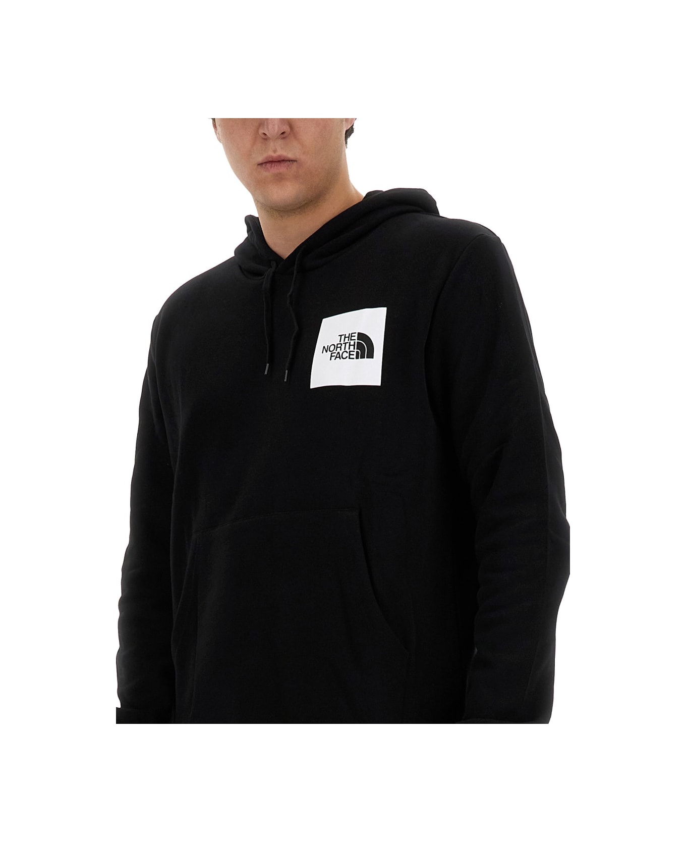 The North Face Sweatshirt With Logo - BLACK