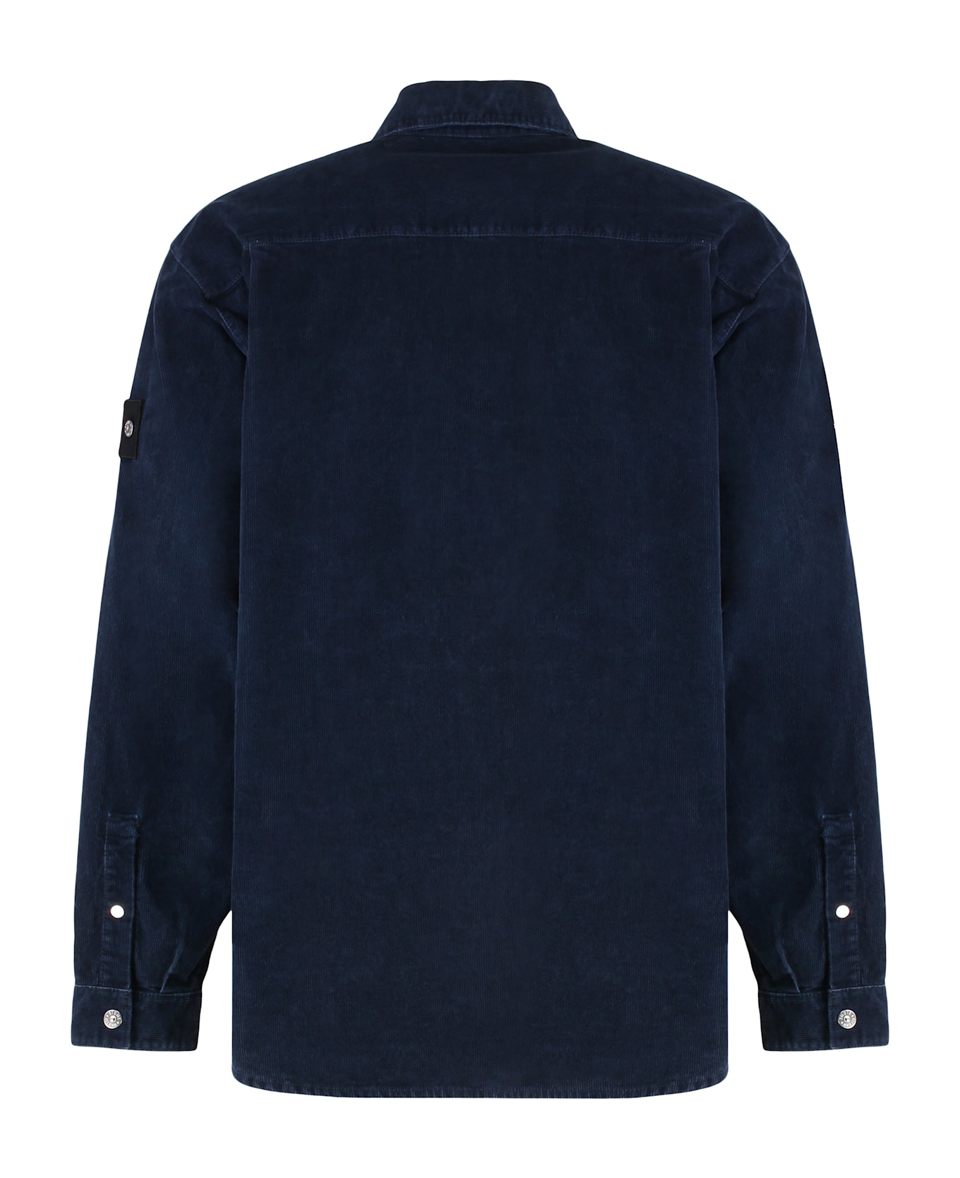 Stone Island Denim Research - Overshirt In Corduroy - blue