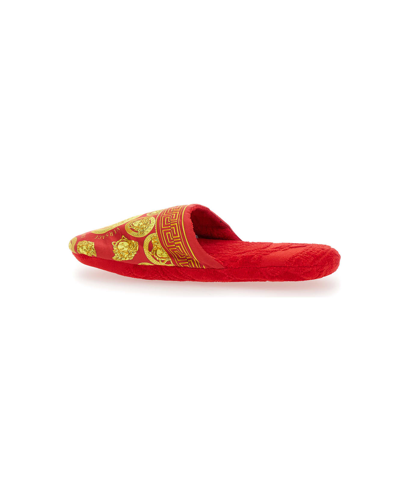 Versace Tessuto Spugna Cotone - Red