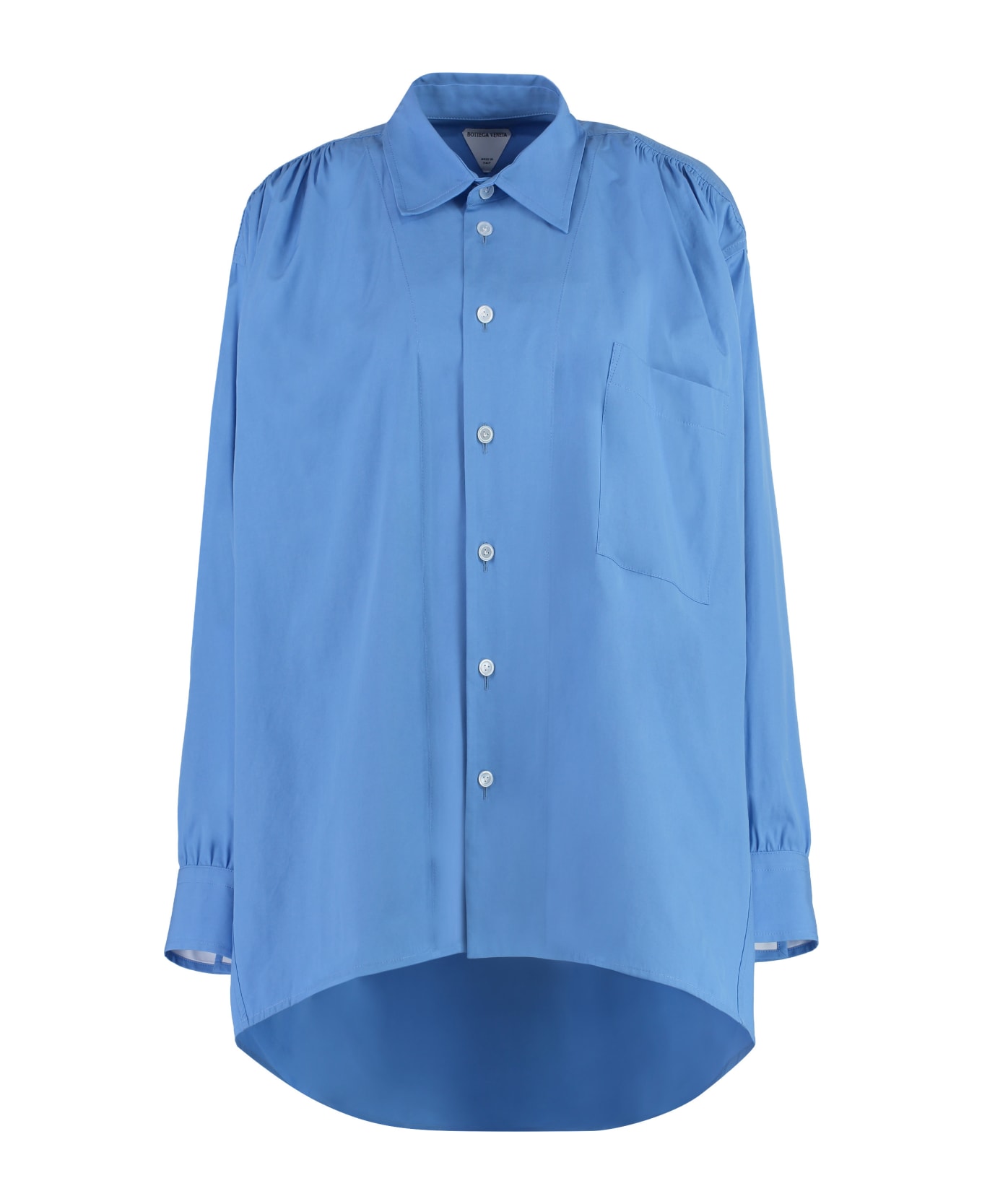 Bottega Veneta Cotton Shirt - Light Blue