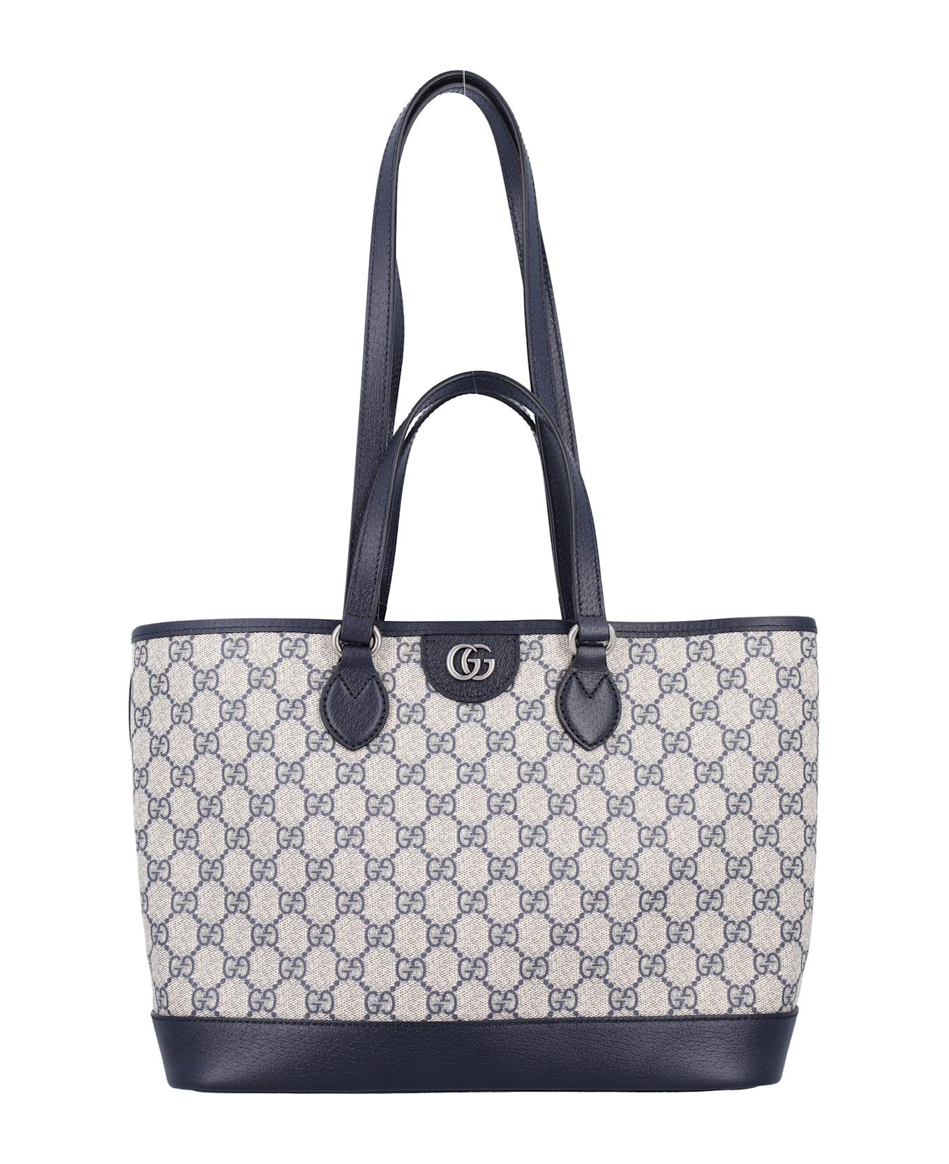 Gucci Ophidia Medium Tote Bag - BEIGE BLUE