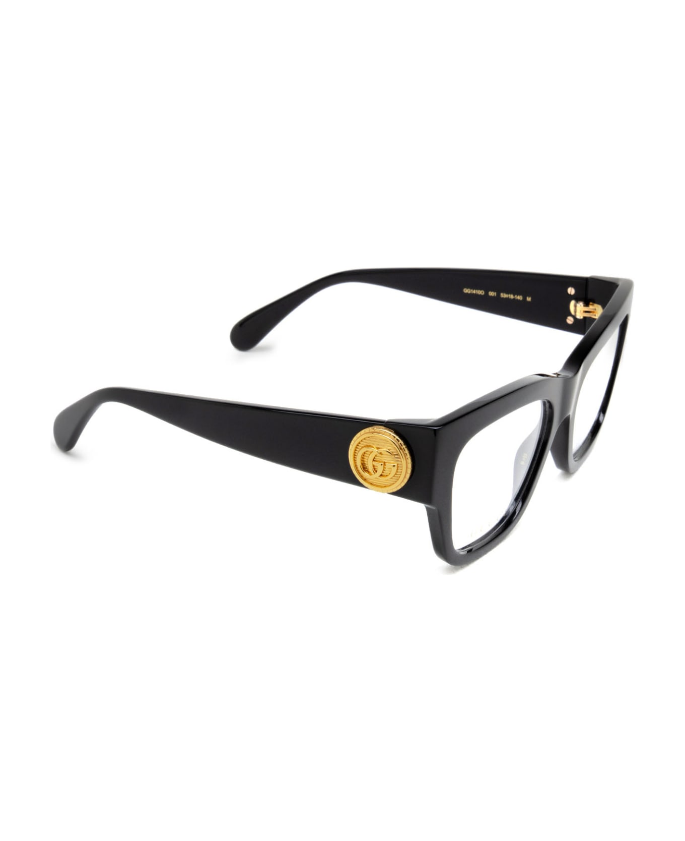 Gucci Eyewear Gg1410o Black Glasses - Black