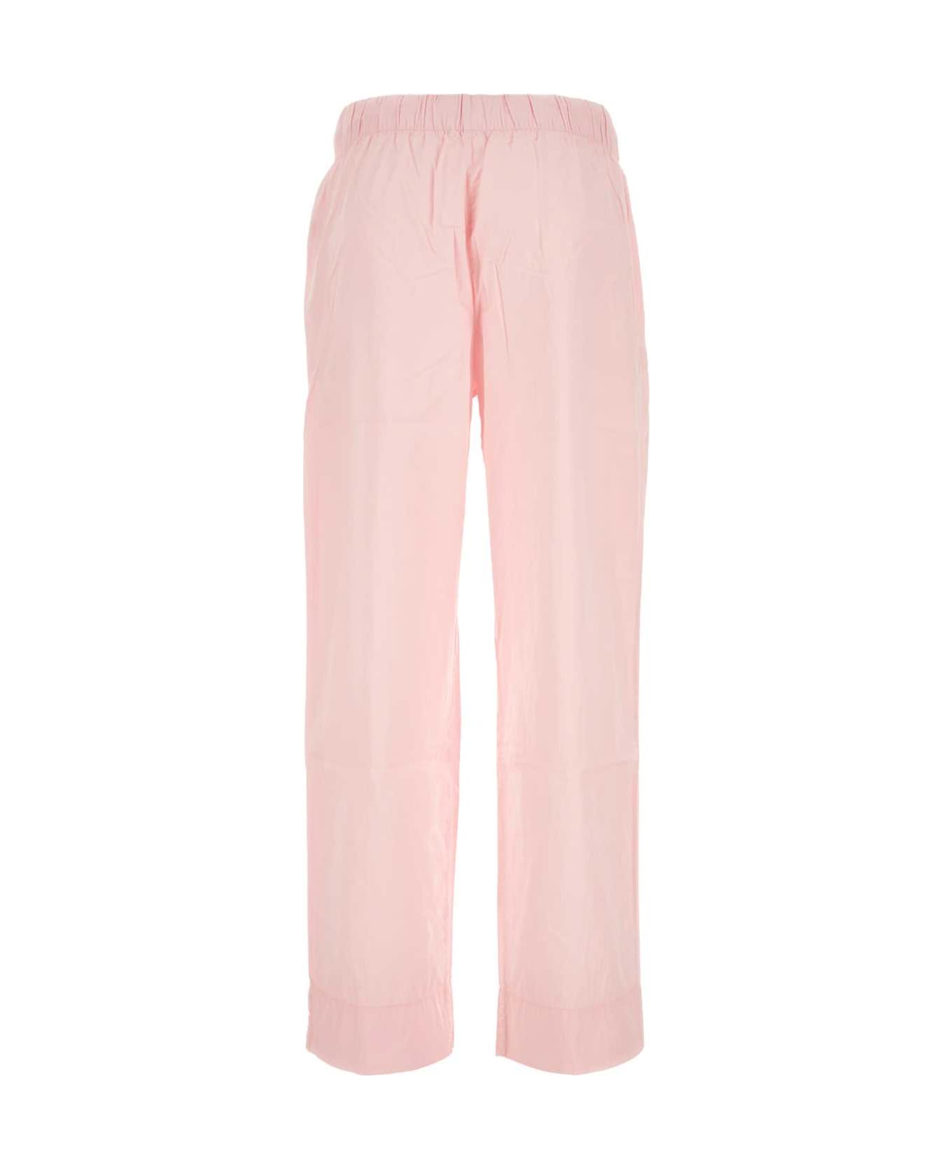 Tekla Pink Cotton Pyjama Pant - SOFTPINK