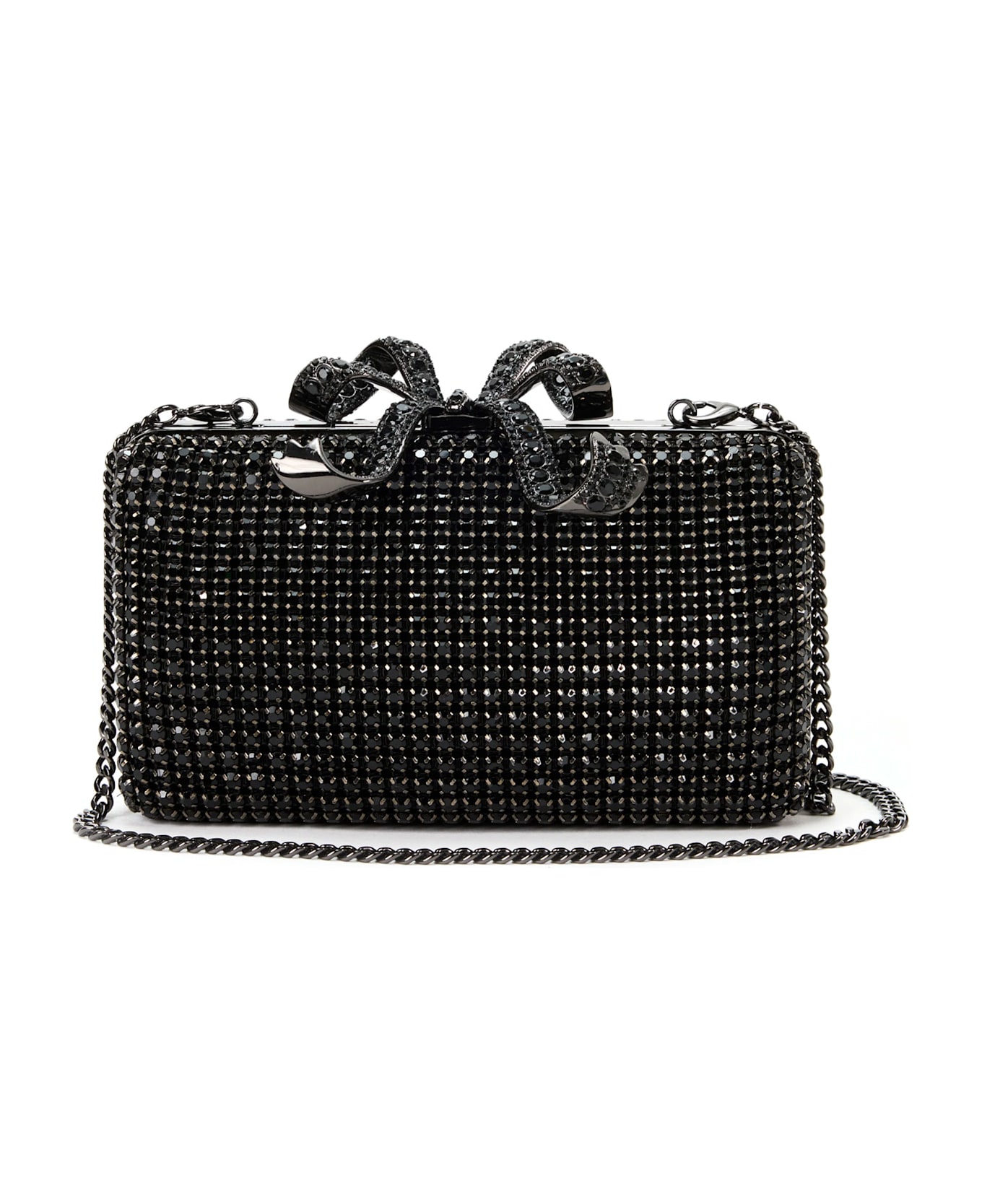 【送料&関税込】self-portrait Black Crystal Clutch Bag Black Crystal Clutch Bag – self-portrait-US