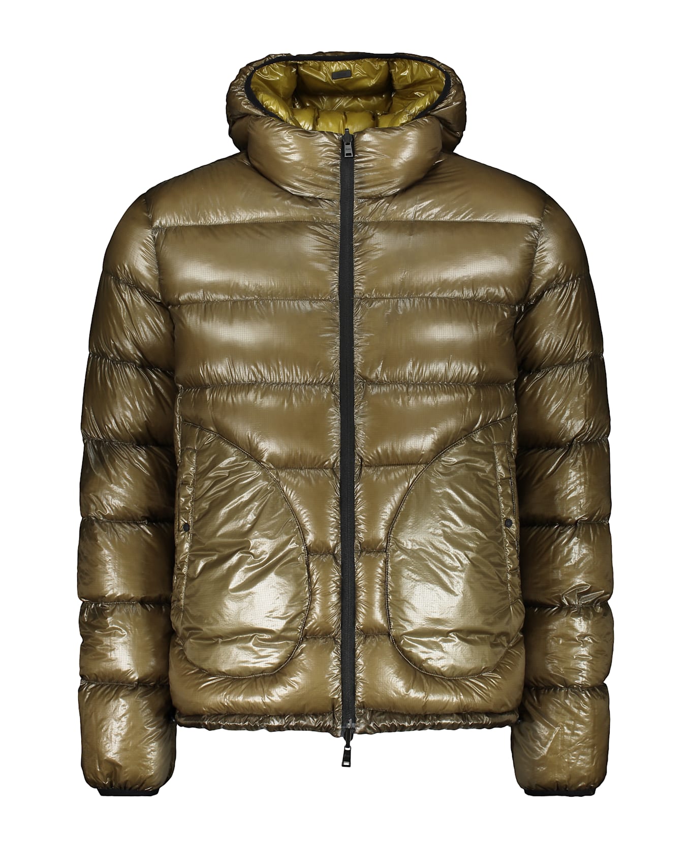 Herno Lightweight Reversible Down Jacket - green