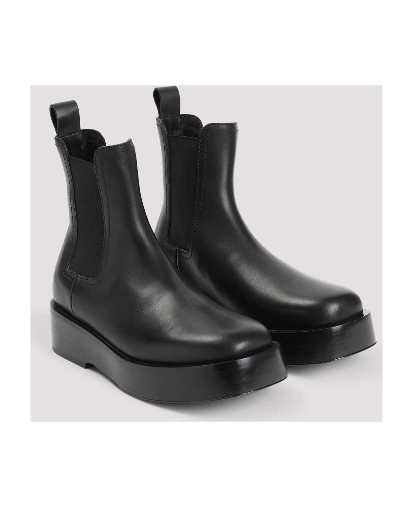 Bottega Veneta Torino Chelsea Boots - Black