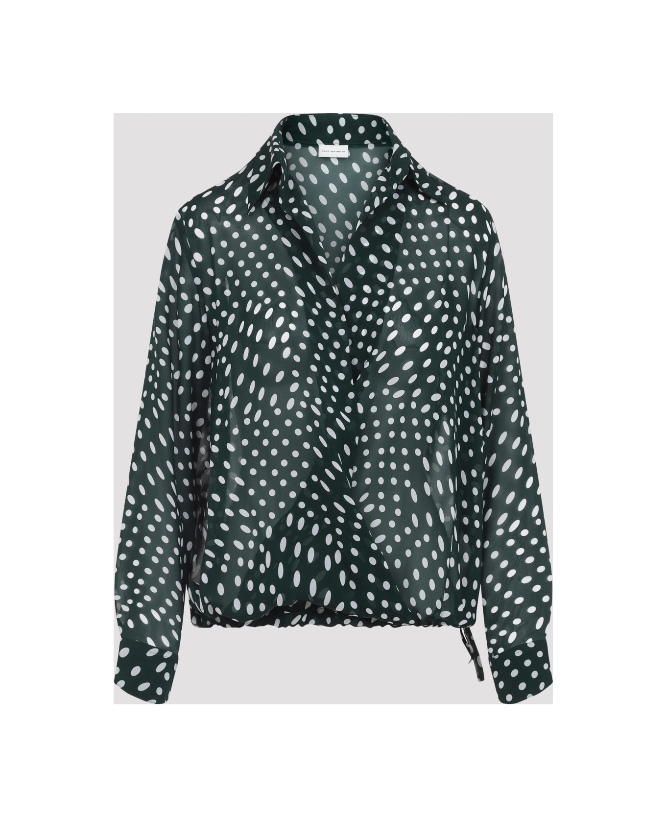 Dries Van Noten Cedal Blouse - Bottle