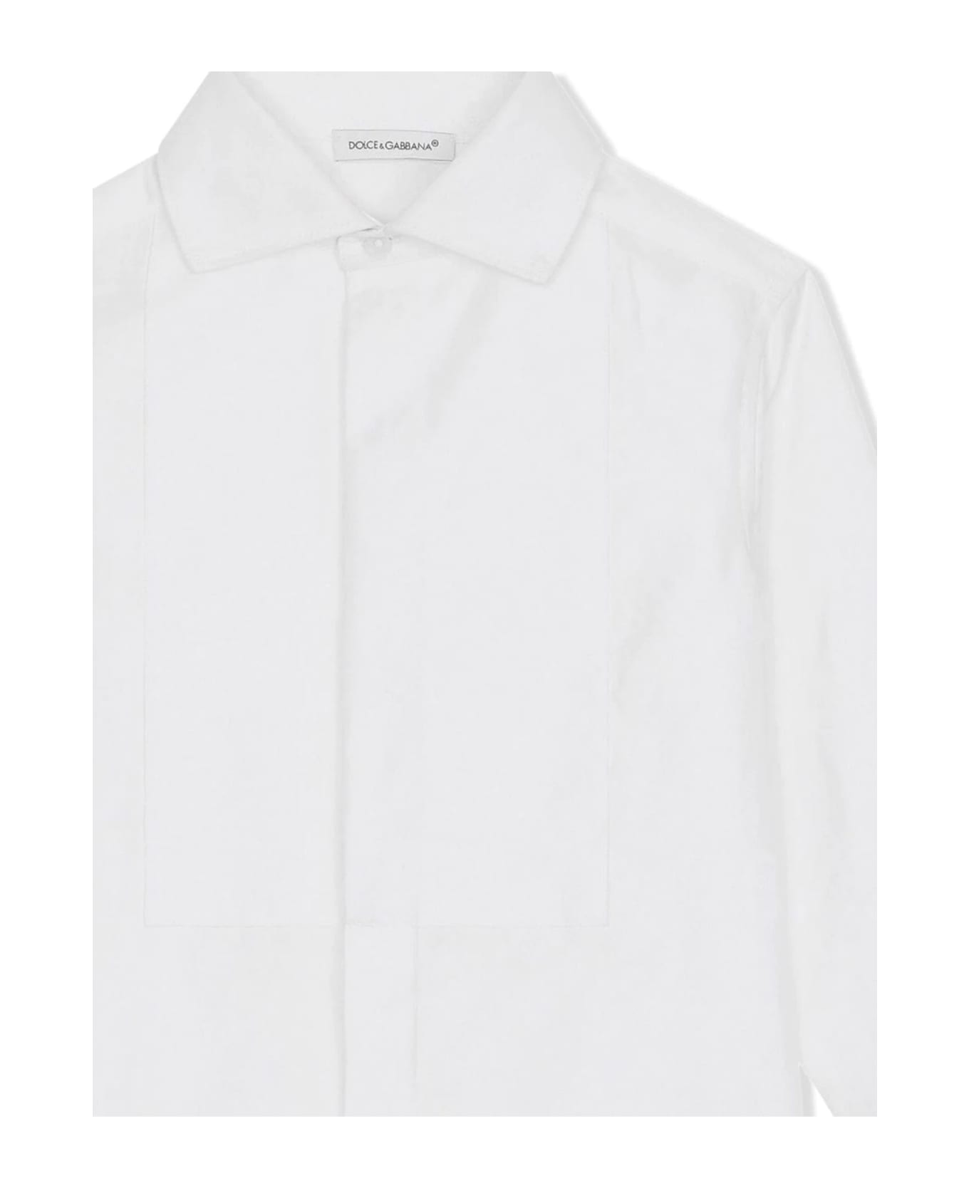 Dolce & Gabbana White Cotton Shirt - Bianco