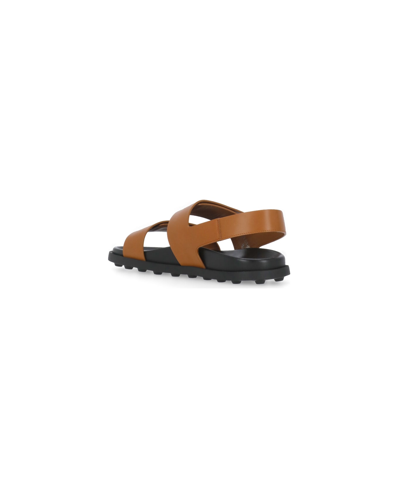 Tod's Leather Sandals - Brown