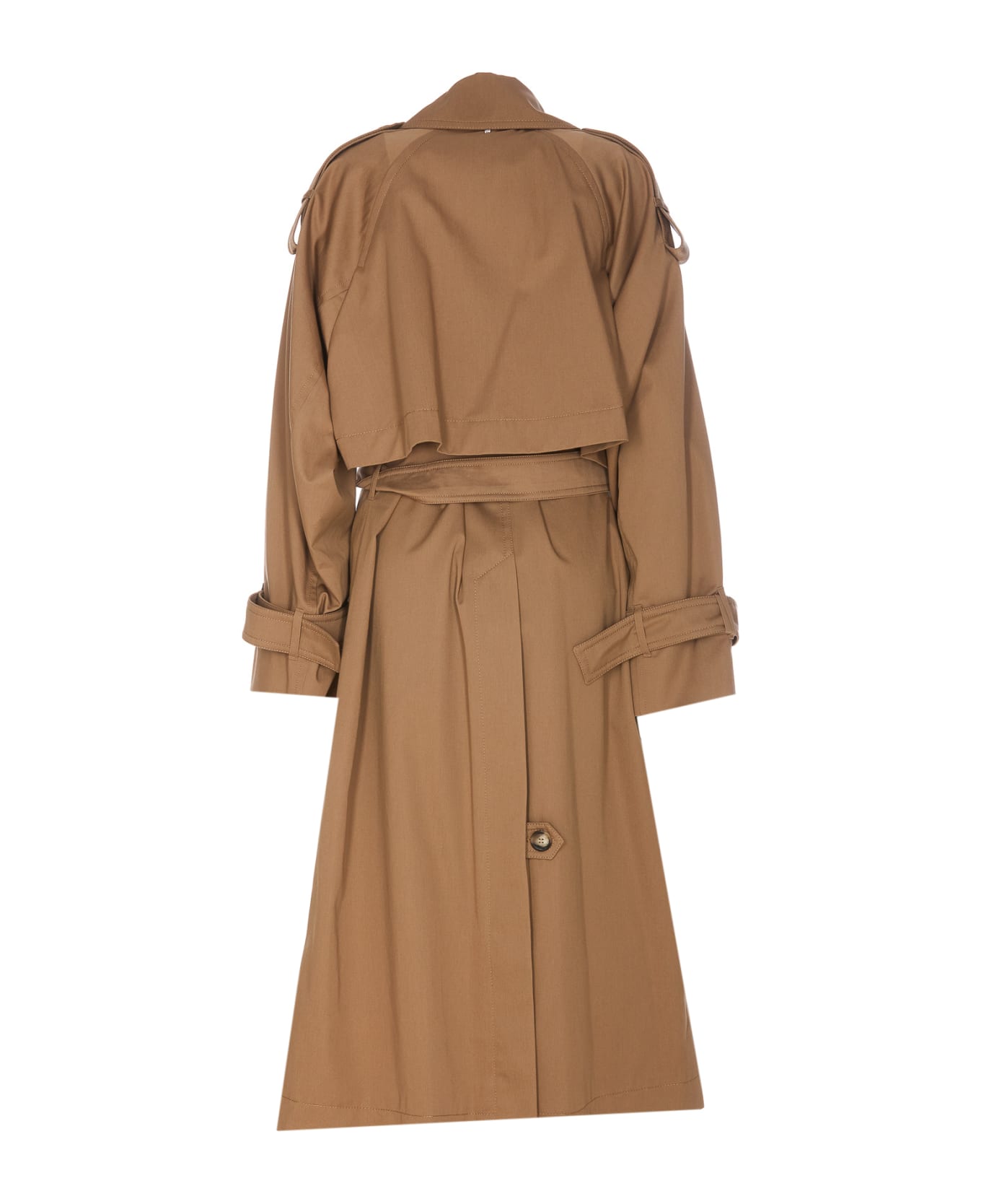 SportMax Doublebreasted Belted Coat - 1