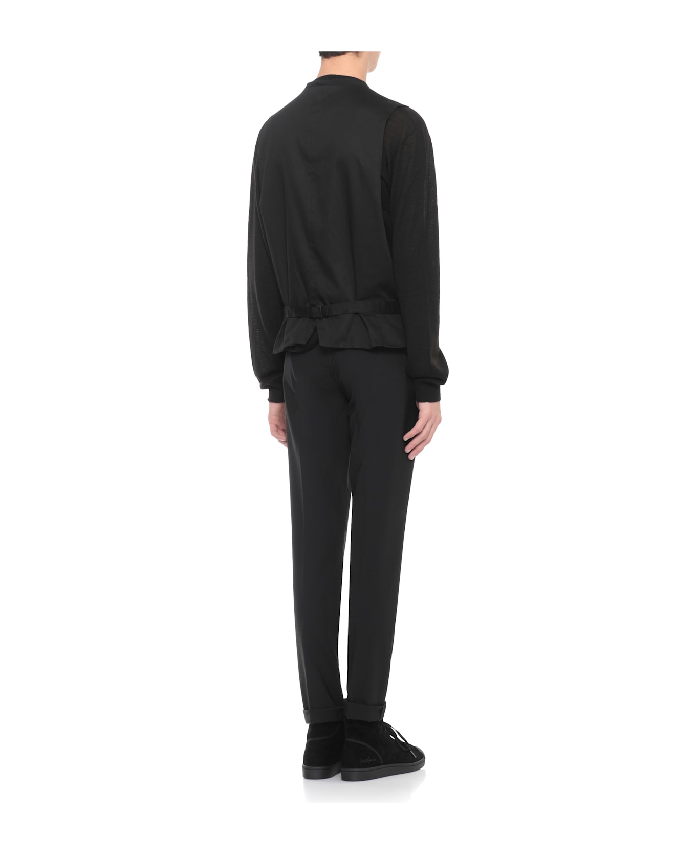 Yohji Yamamoto Wool Vest - Black