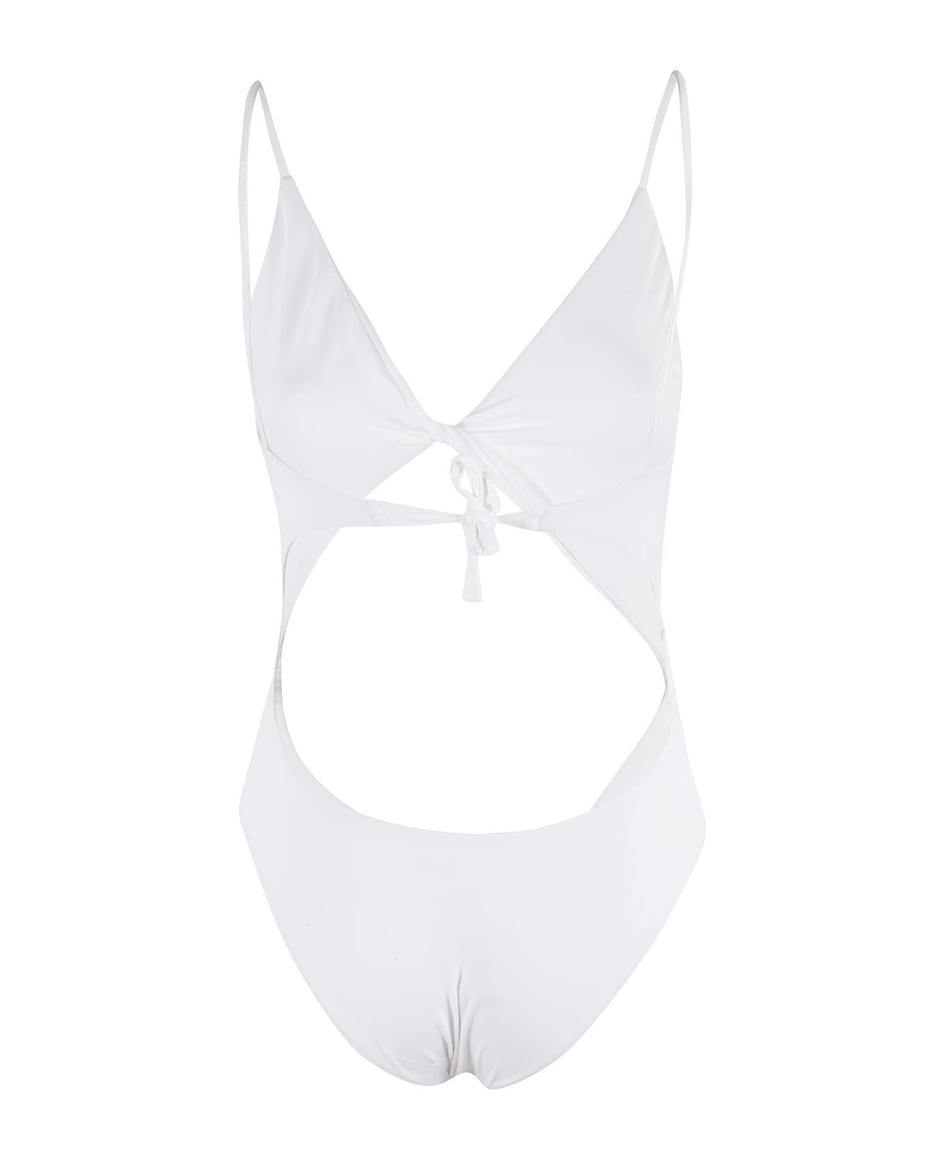 Federica Tosi Costume Intero Spalline - Bianco