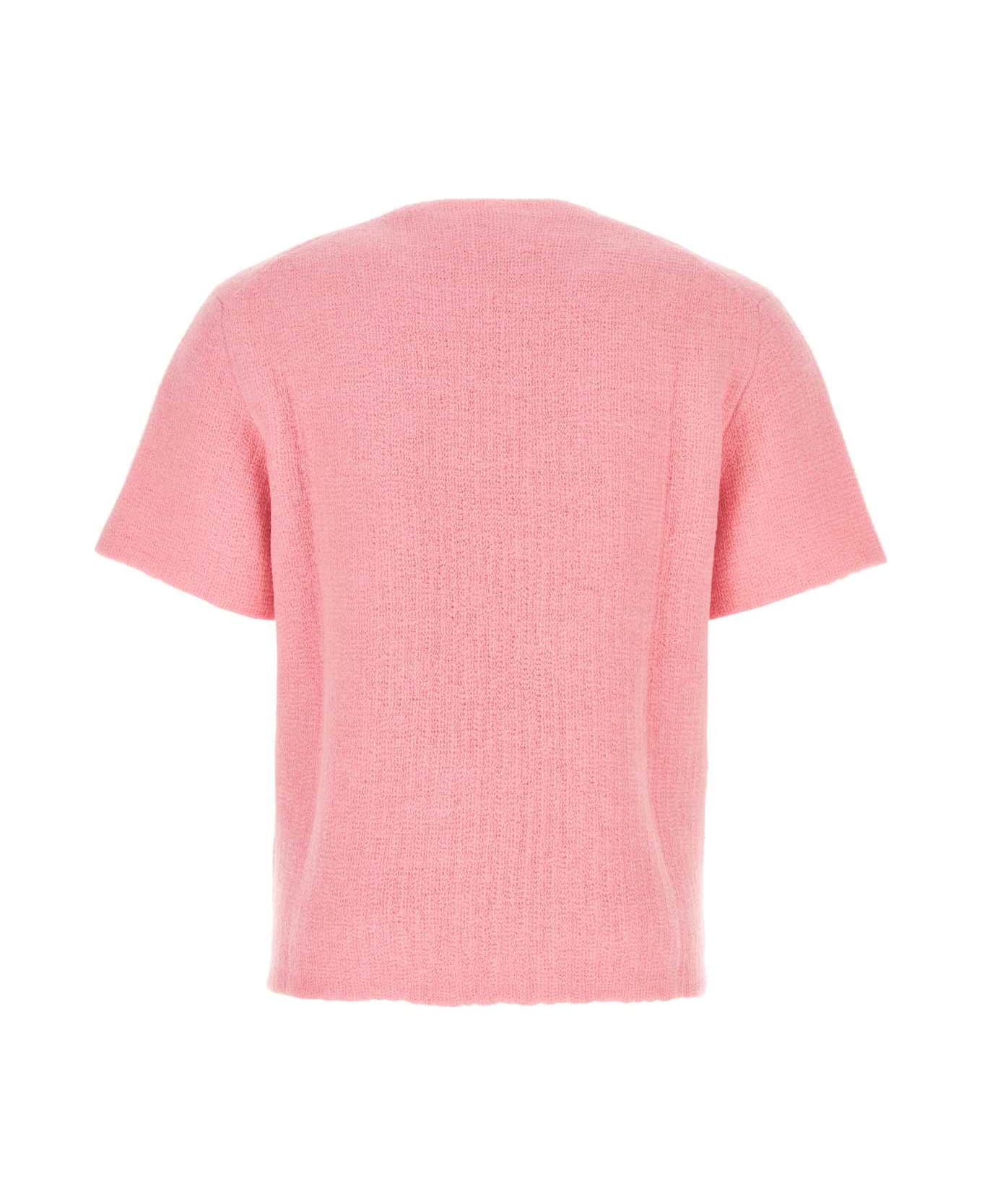 Jil Sander Pink Wool Blend Oversize Sweater - 666 ニットウェア