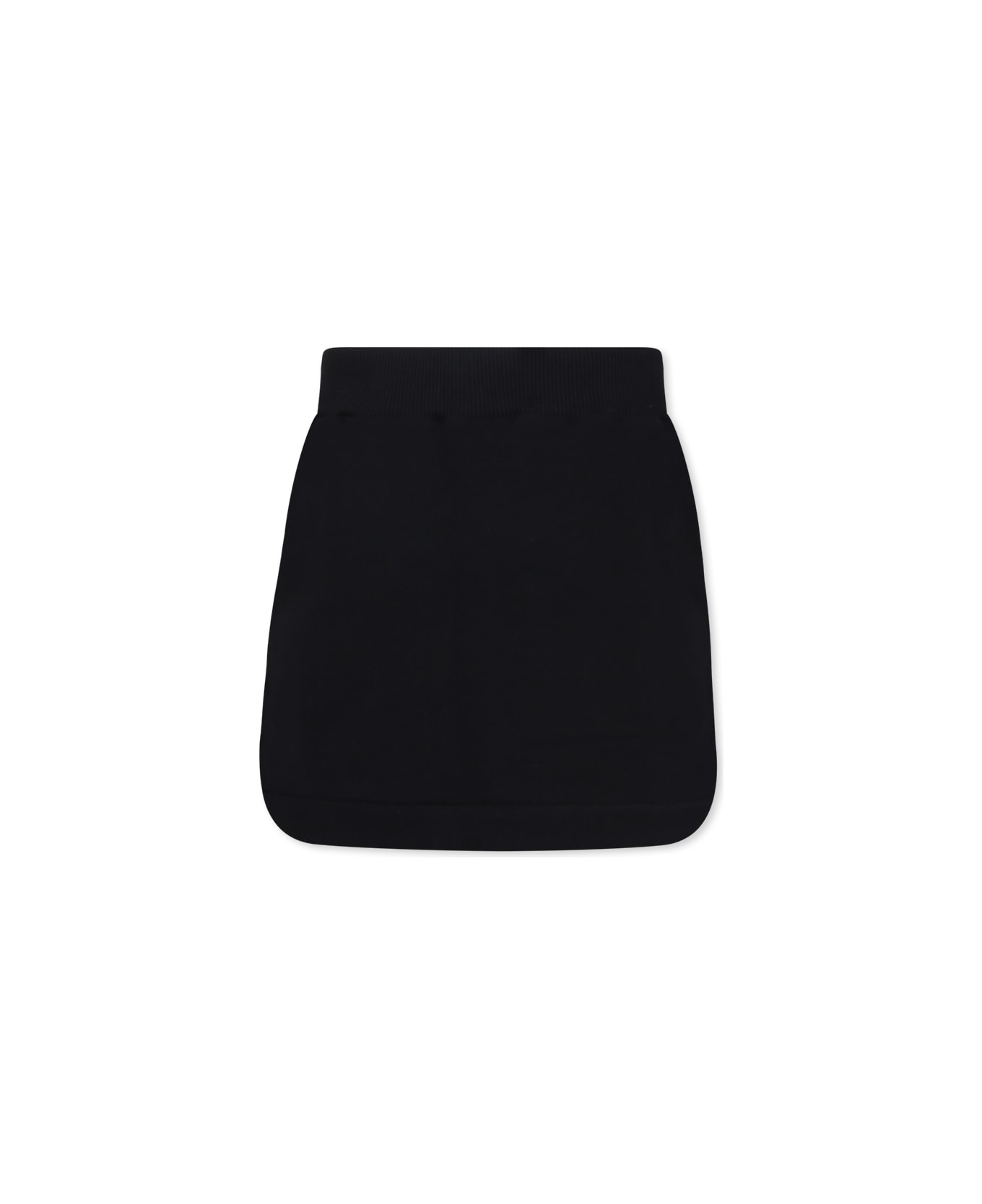 Balmain Black Skirt For Girl - Black