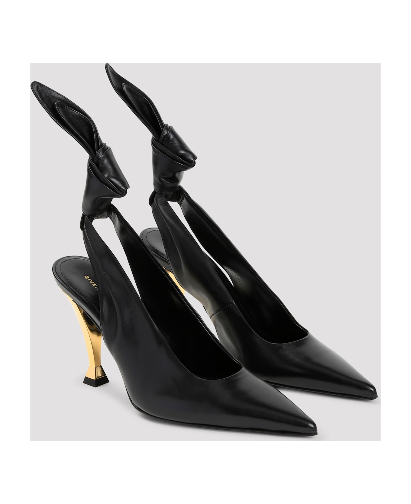 Givenchy Beauw 95mm Slingback - Black Golden