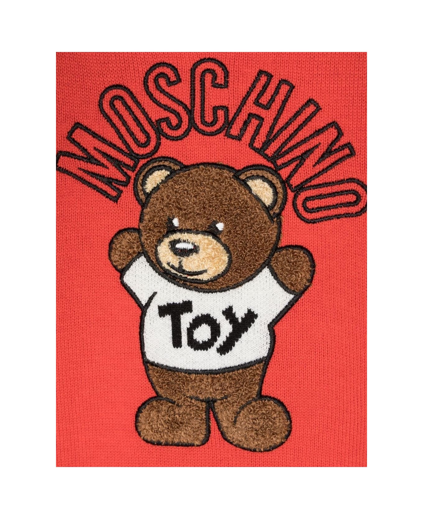 Moschino Teddy Bear Sweater - Red