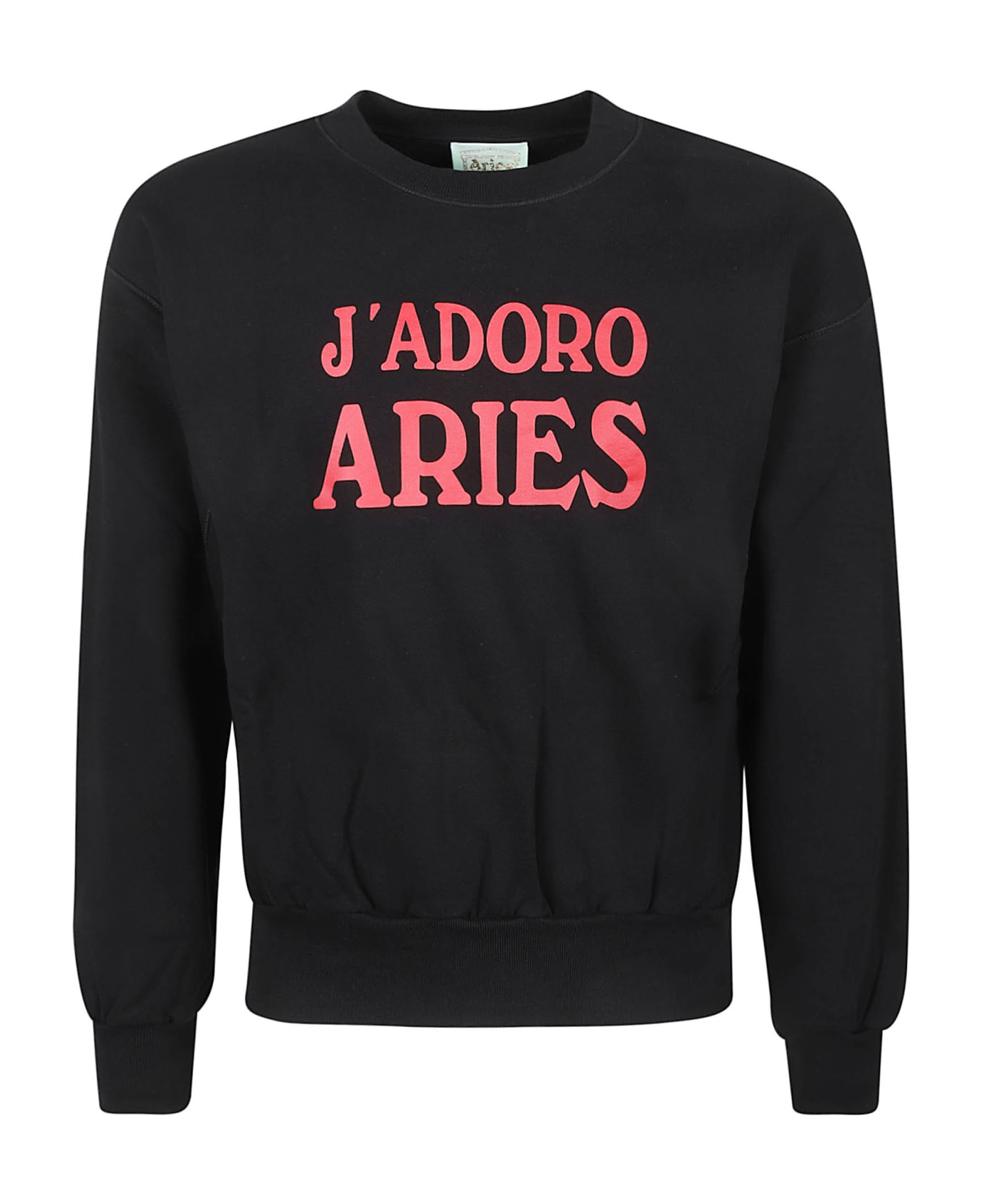Aries J'adoro Aries Sweatshirt - Black