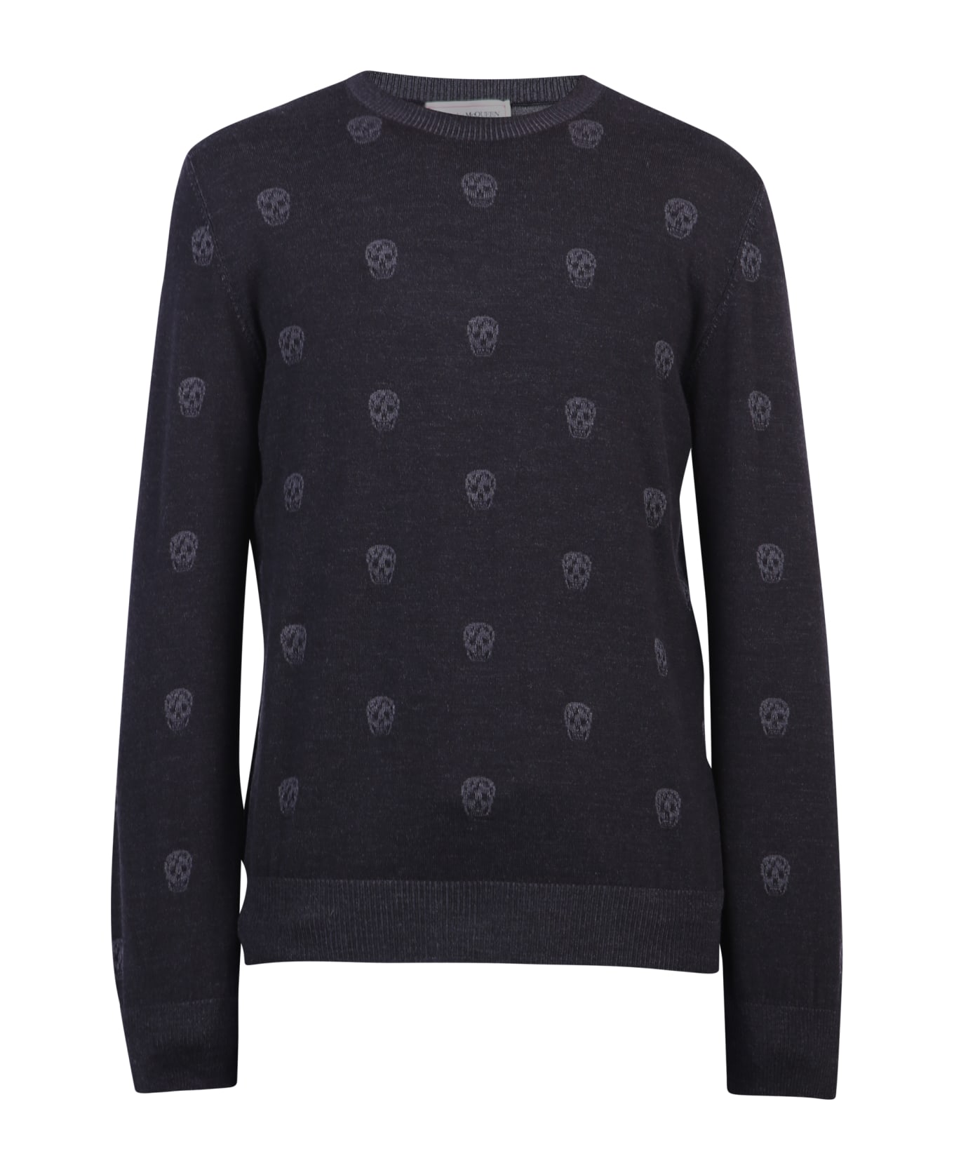 Alexander McQueen Intarsia Sweater - Black