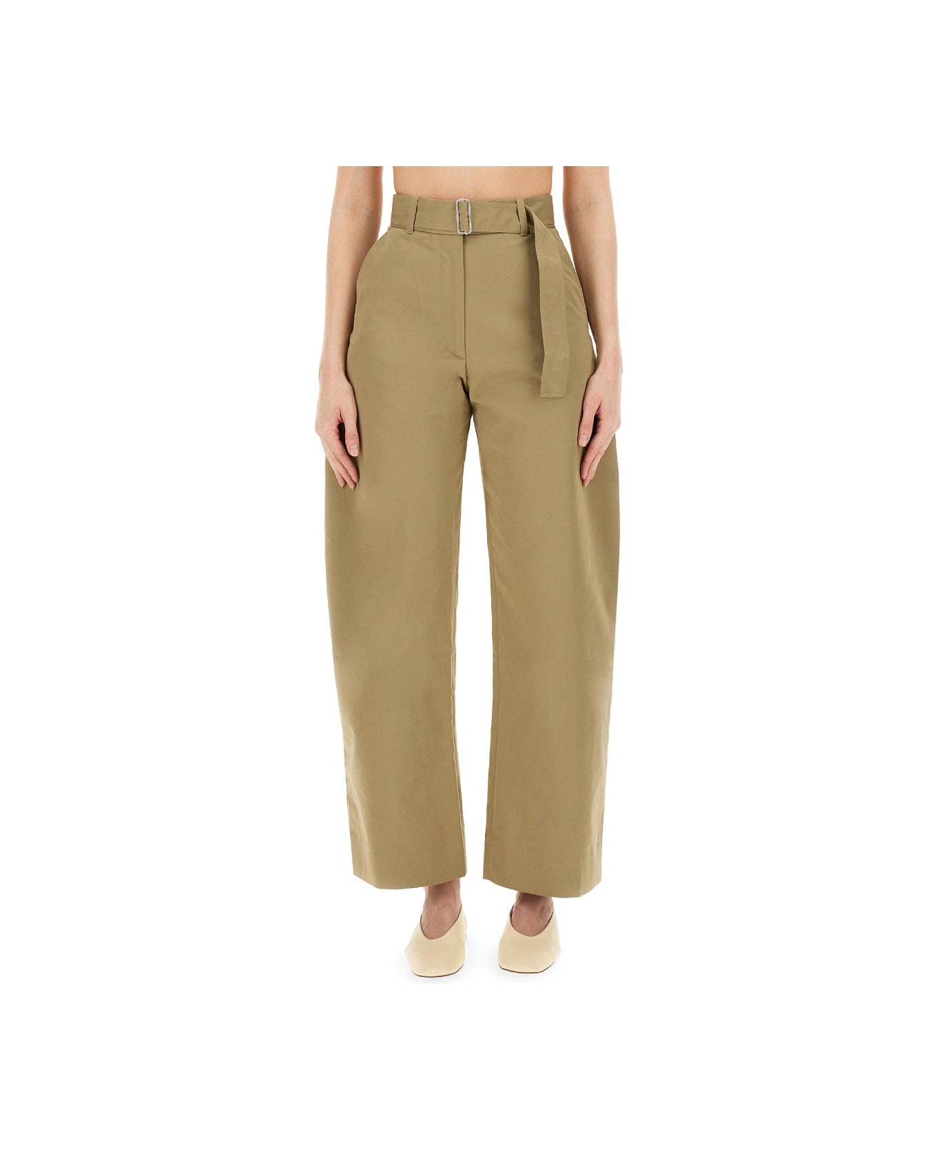 Studio Nicholson Twill "doring" Pants - BEIGE