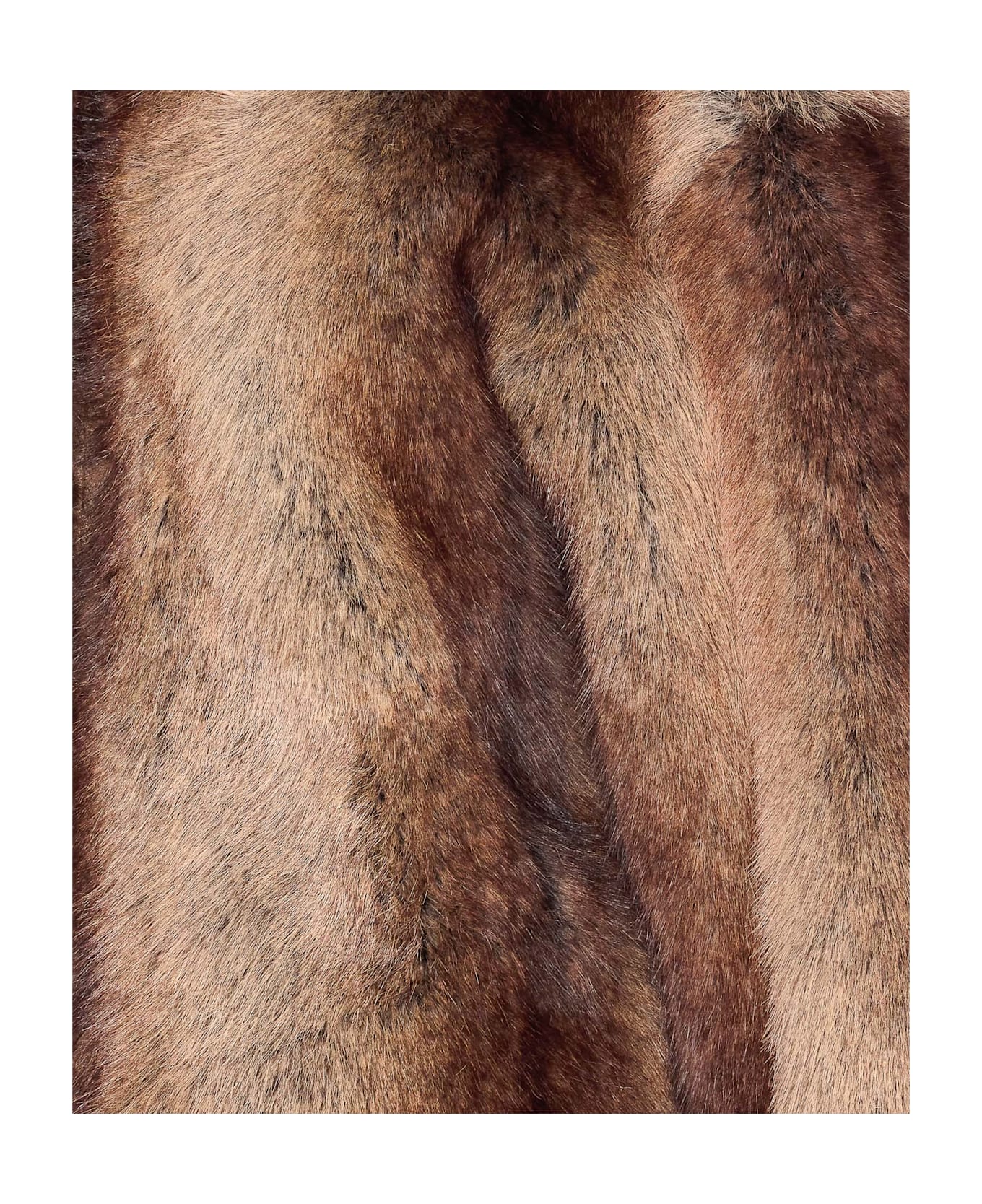 S.W.O.R.D 6.6.44 Faux Fur Jacket - Brown