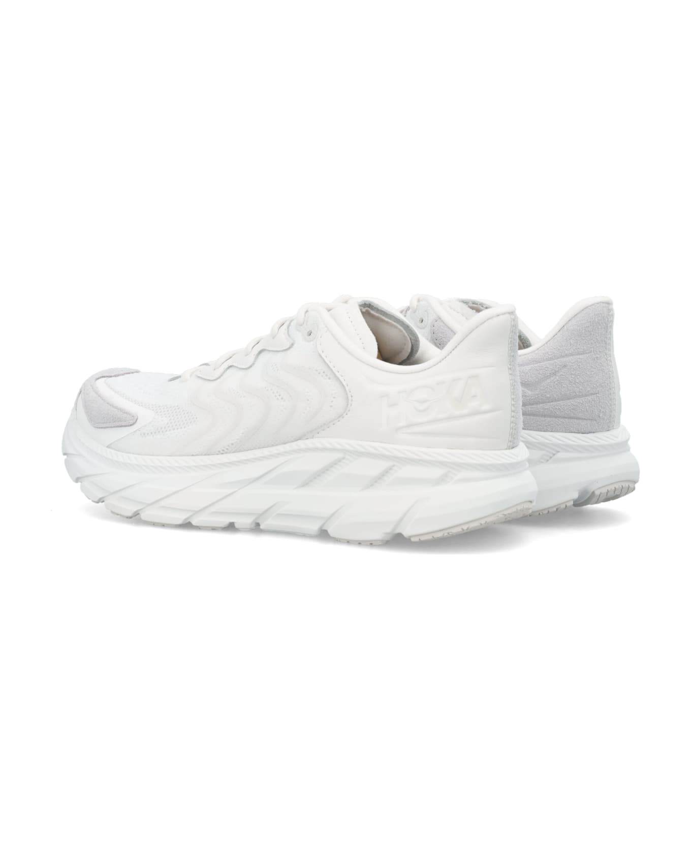 Hoka One One Clifton Ls Sneakers - WHITE