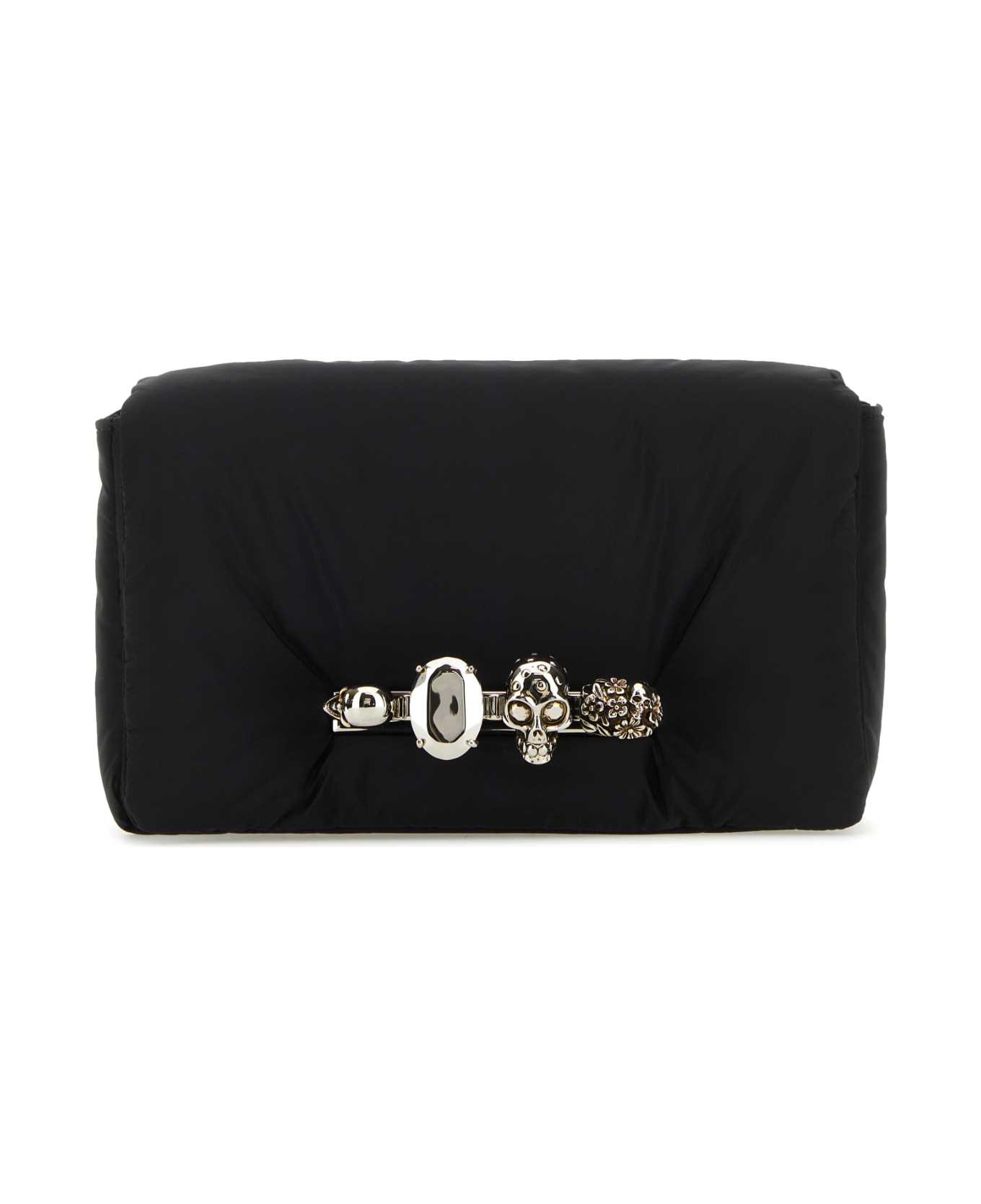 Alexander McQueen Black Nylon The Puffy Knuckle Belt Bag - Black ベルトバッグ