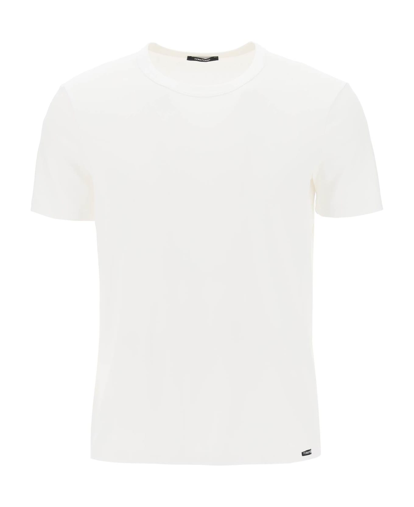 Tom Ford Cotton Crew-neck T-shirt - White
