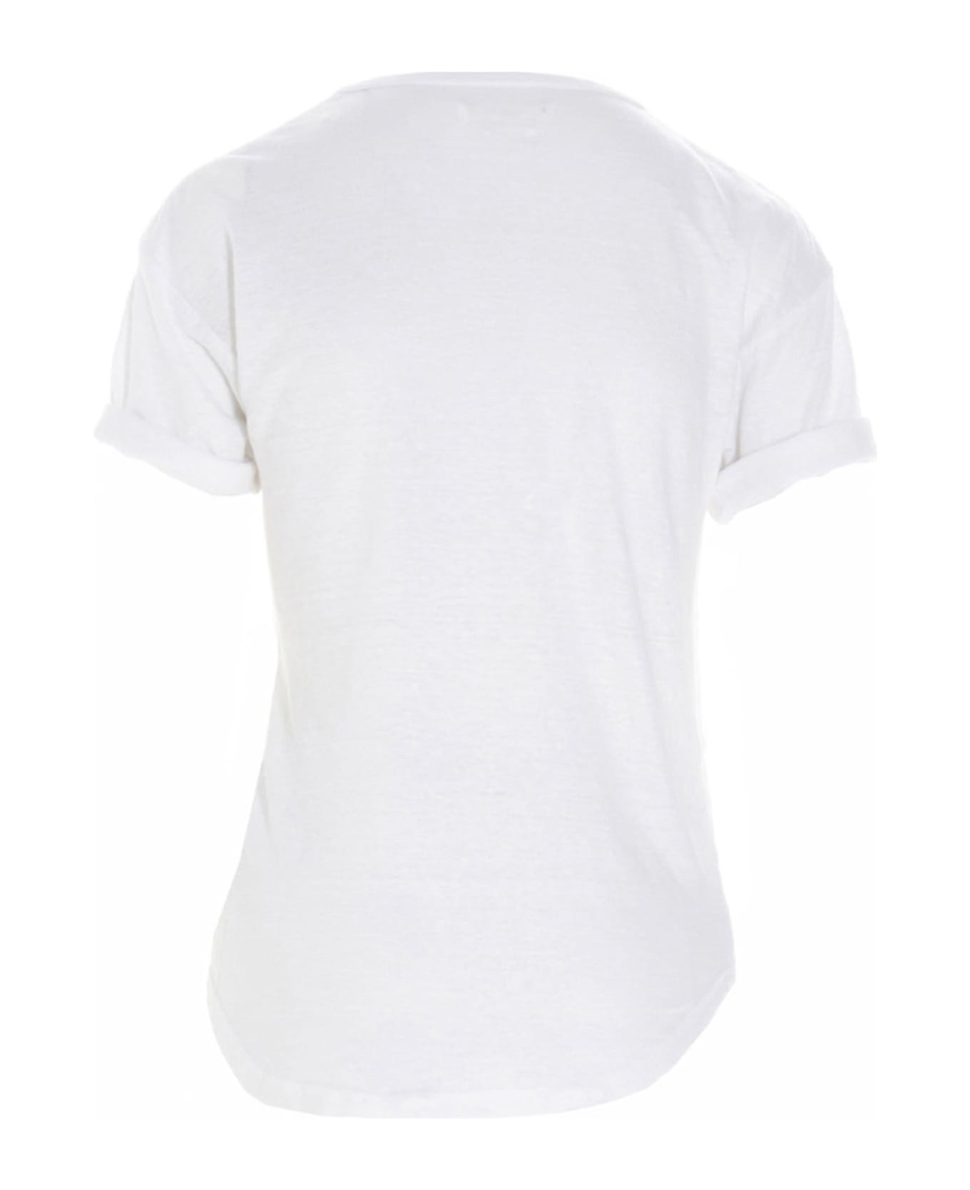 Marant Étoile Koldi Linen T-shirt - White
