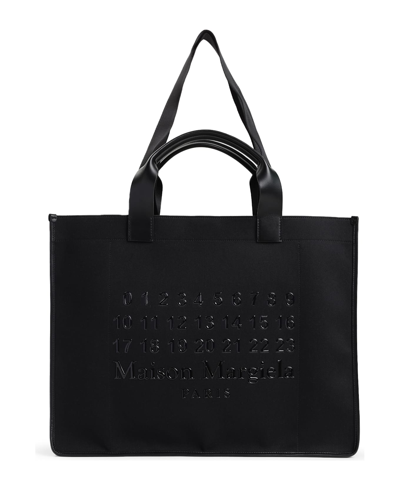 Maison Margiela Cabas Large Shopping Bag - Black Black