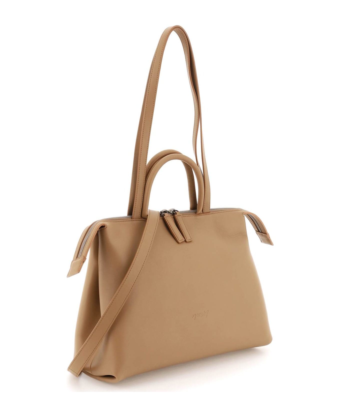 Marsell '4 Dritta' Shoulder Bag - NOCCIOLA (Brown) トートバッグ