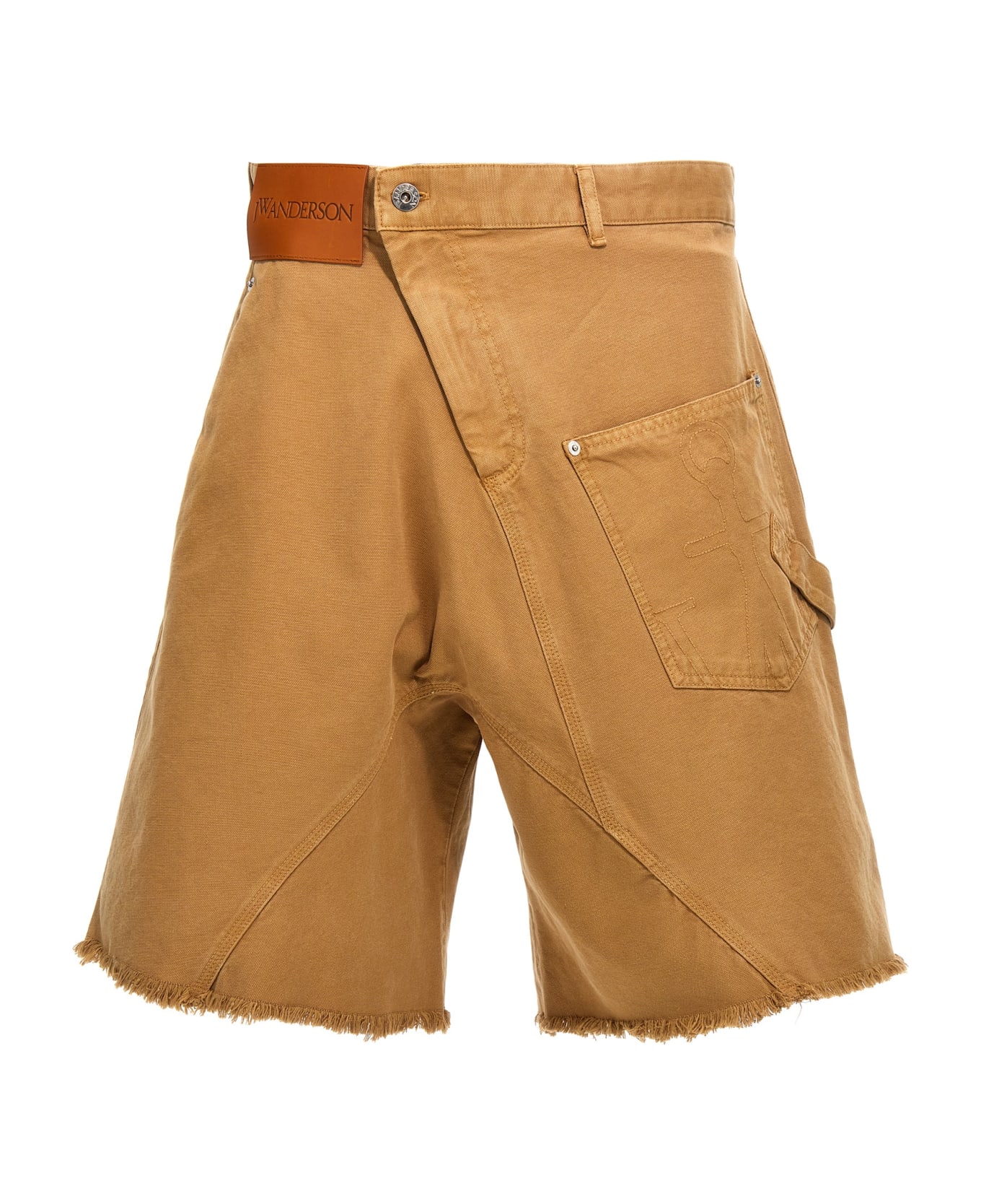 J.W. Anderson 'twisted Workwear' Bermuda Shorts - Beige ショートパンツ