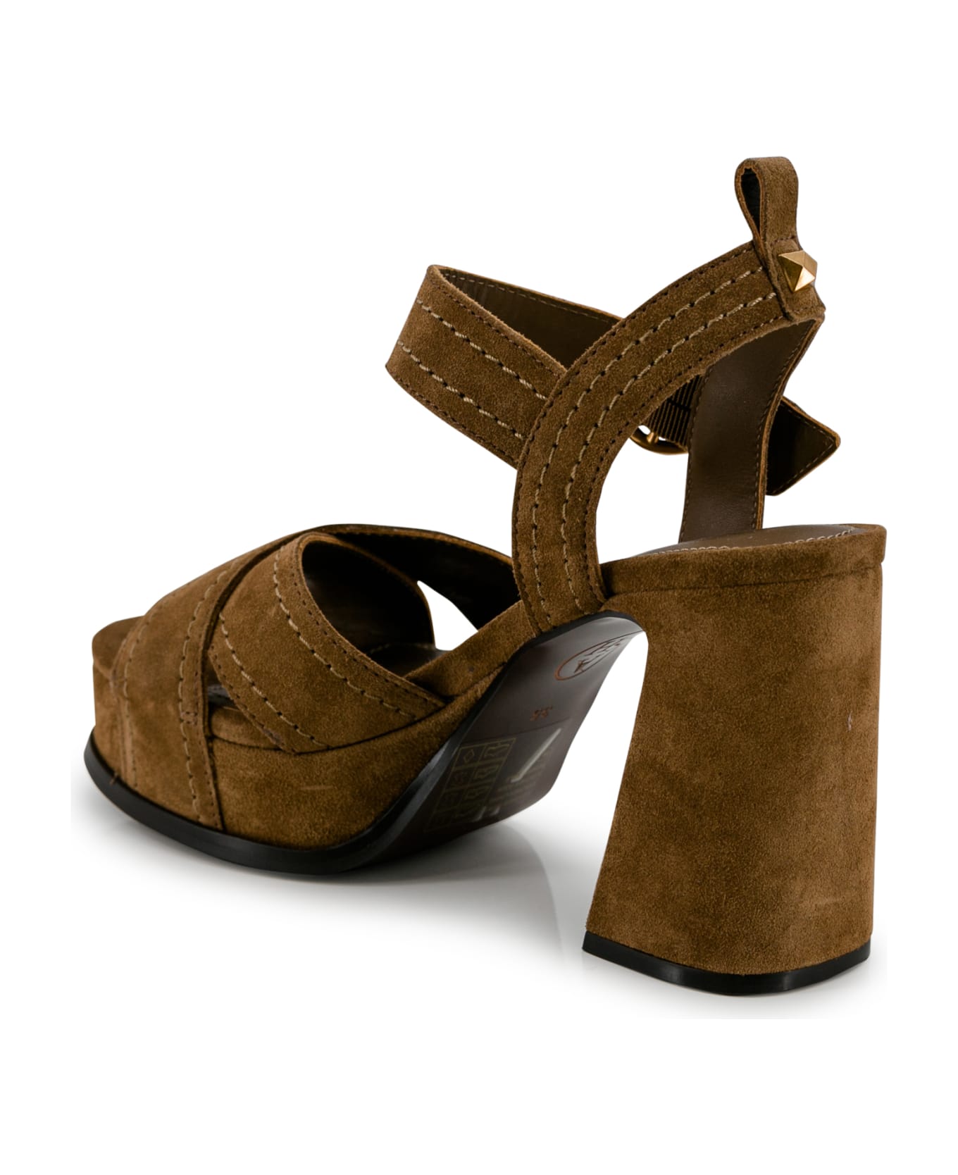 Ash Melany 100mm Sandals - Suede