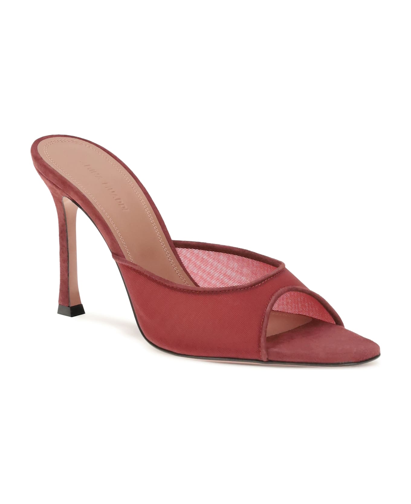 Amina Muaddi Alexa Sandals - Bordeaux